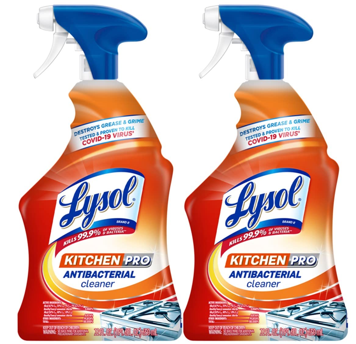 Lysol Kitchen Pro | 22 Oz | Pack of 2