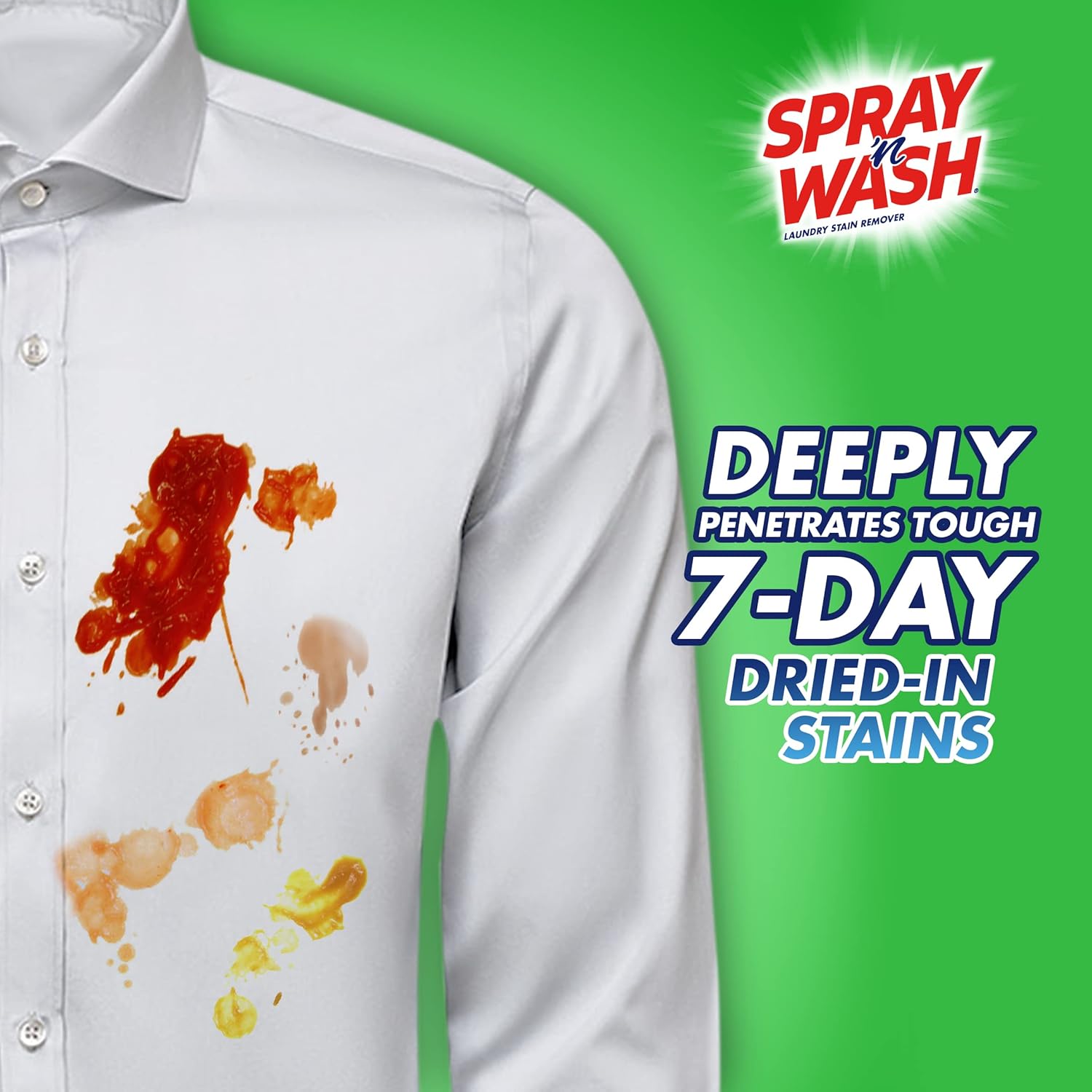 Spray 'n Wash Max Gel Pre-Treat Laundry Stain Stick | 6.7 Oz