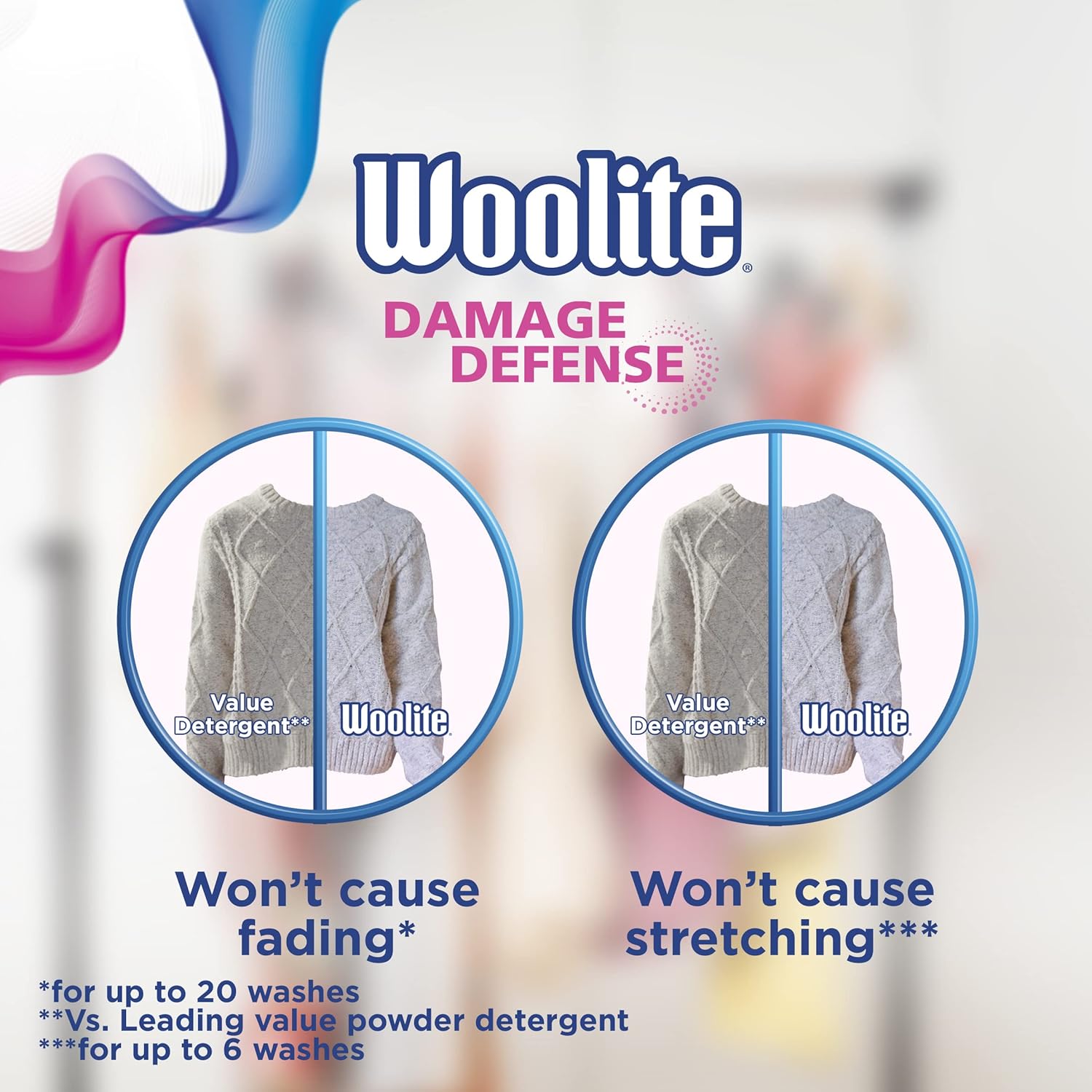 Woolite Damage Defense | Light Fresh | 33 Loads | 50 Oz