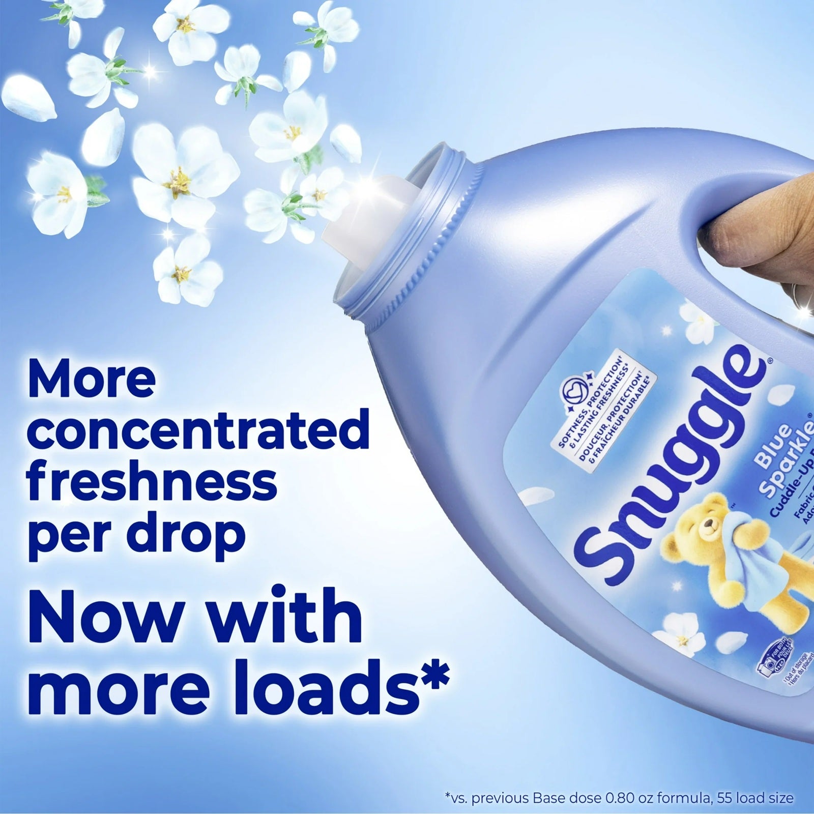 Snuggle Fabric Softener | Blue Sparkle | 39 Oz