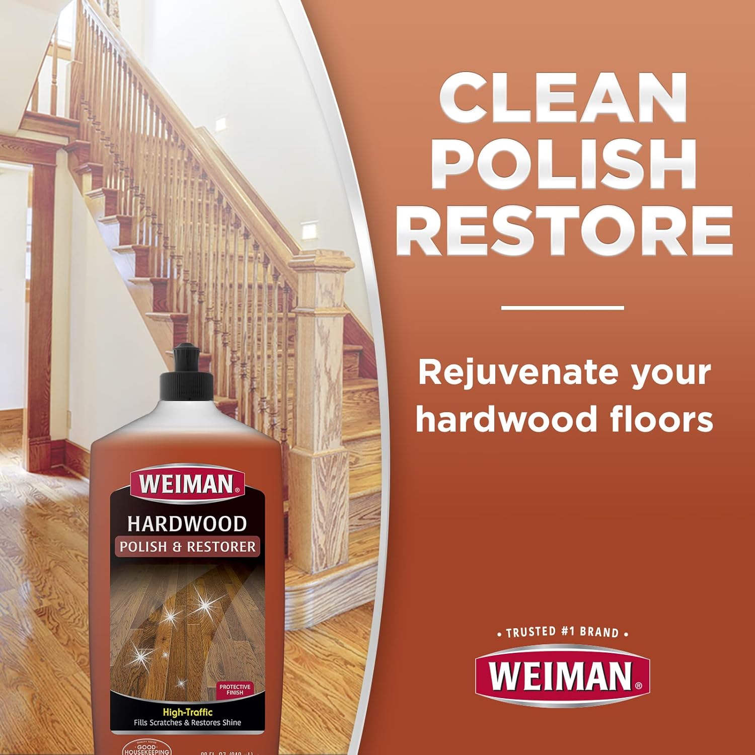 Weiman Hardwood Polish & Restorer | 946 ml
