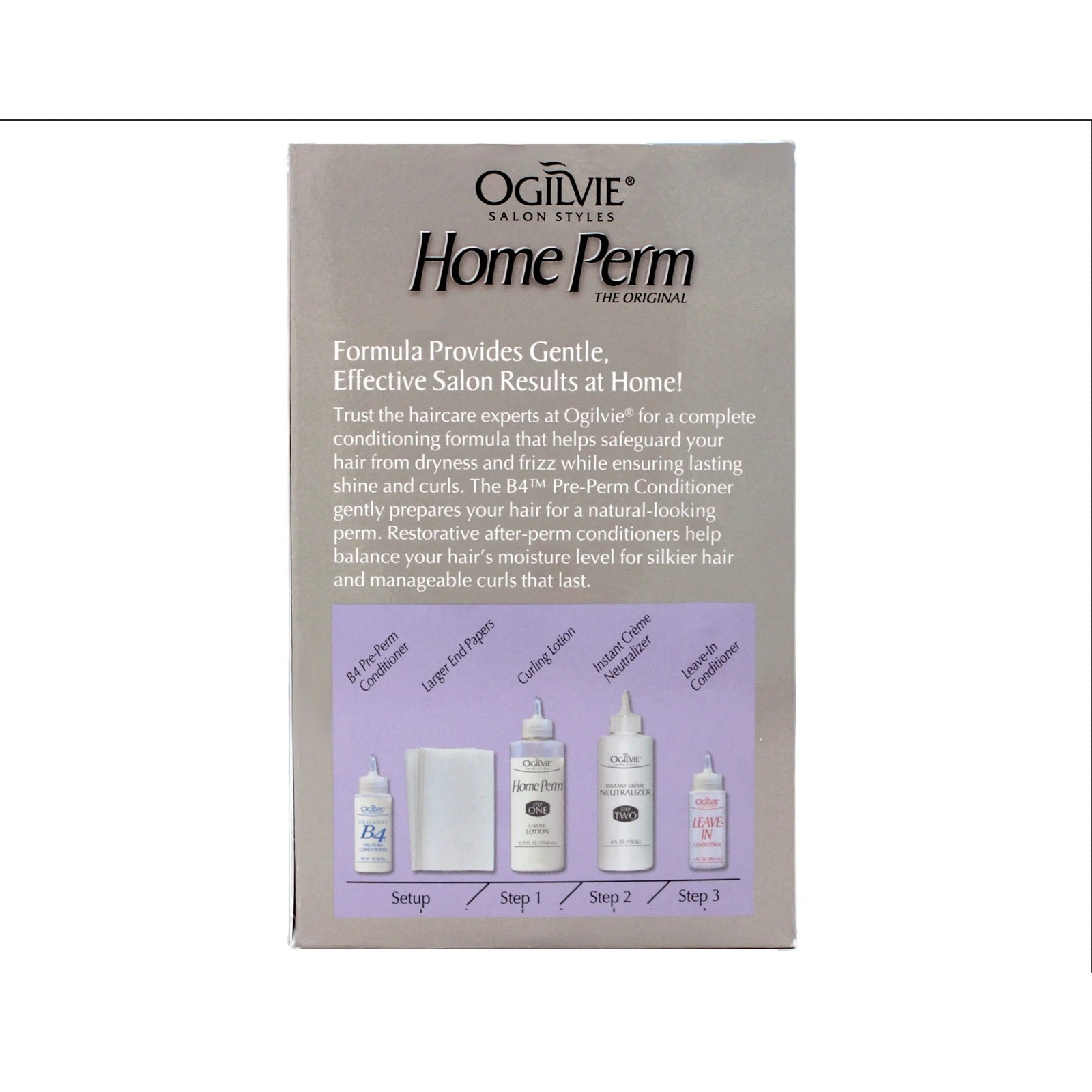 Ogilvie Salon Styles Professional Perm for Color Treated, Thin or Delicated Hair