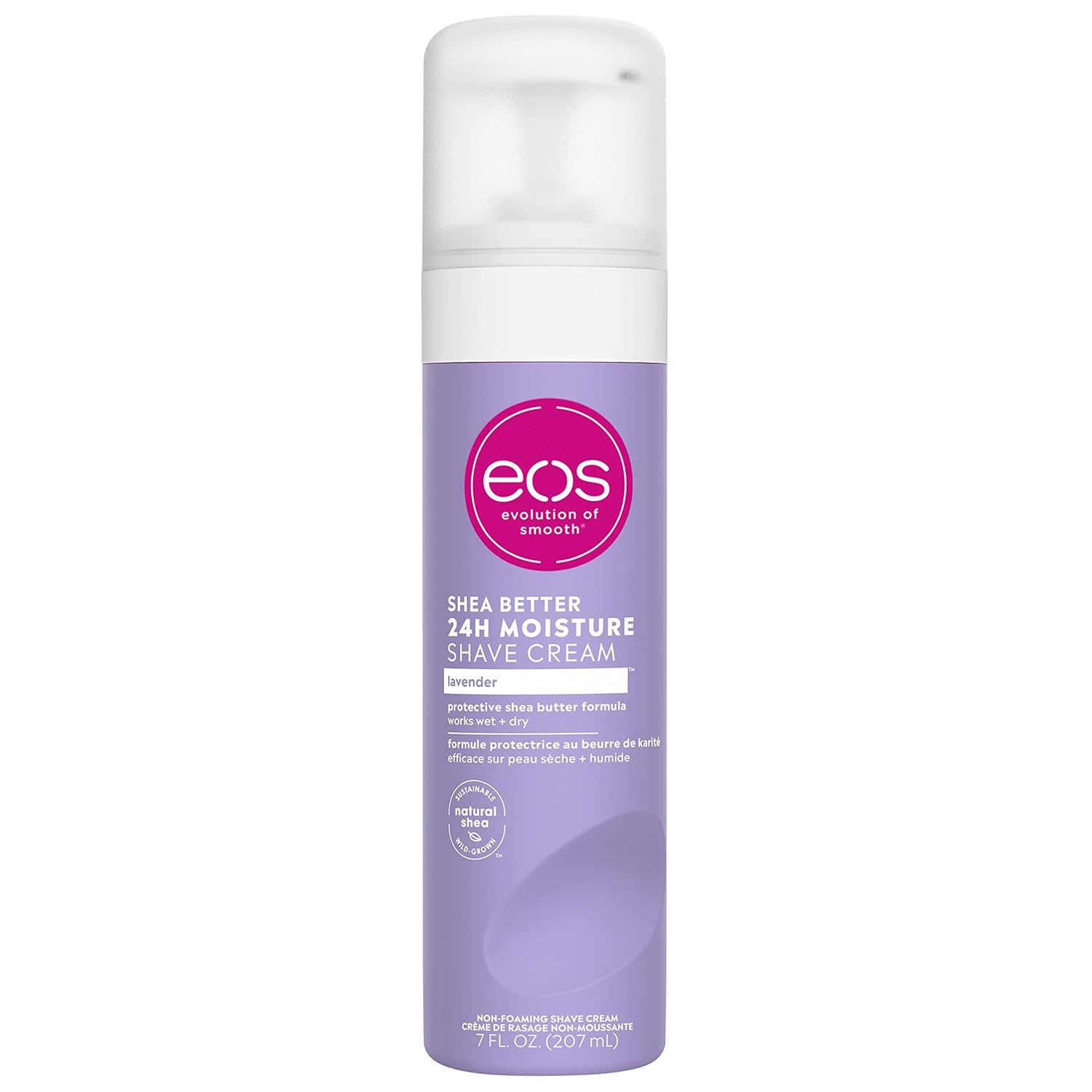EOS Ultra Moisturizing Shave Cream | Lavender Jasmine | 7 Oz