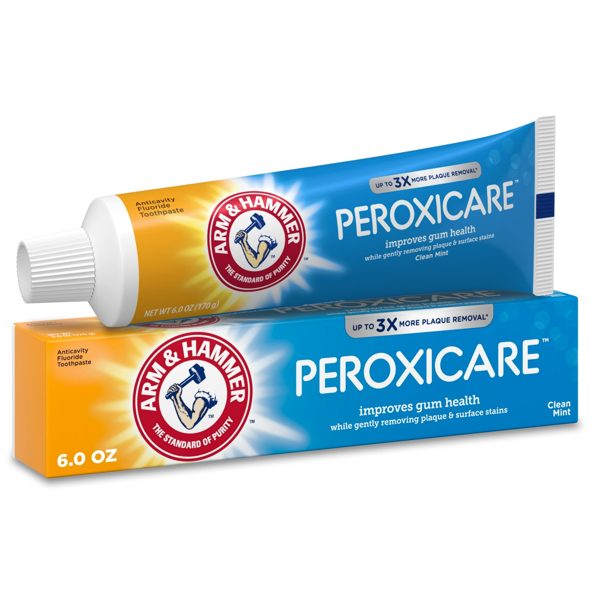 Arm & Hammer Peroxicare Deep Clean Mint Toothpaste, 6 Oz (170 g)