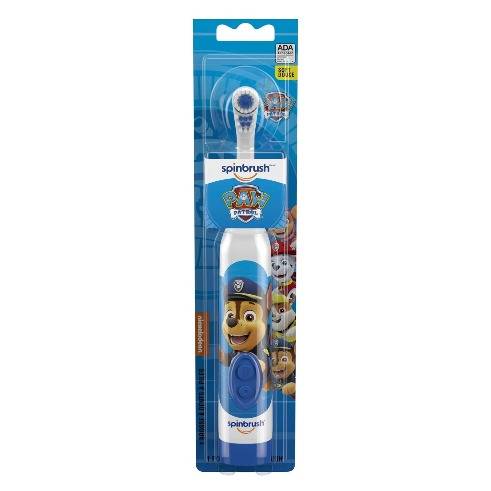 Arm & Hammer kids Spinbrush paw patrol electric toothpaste