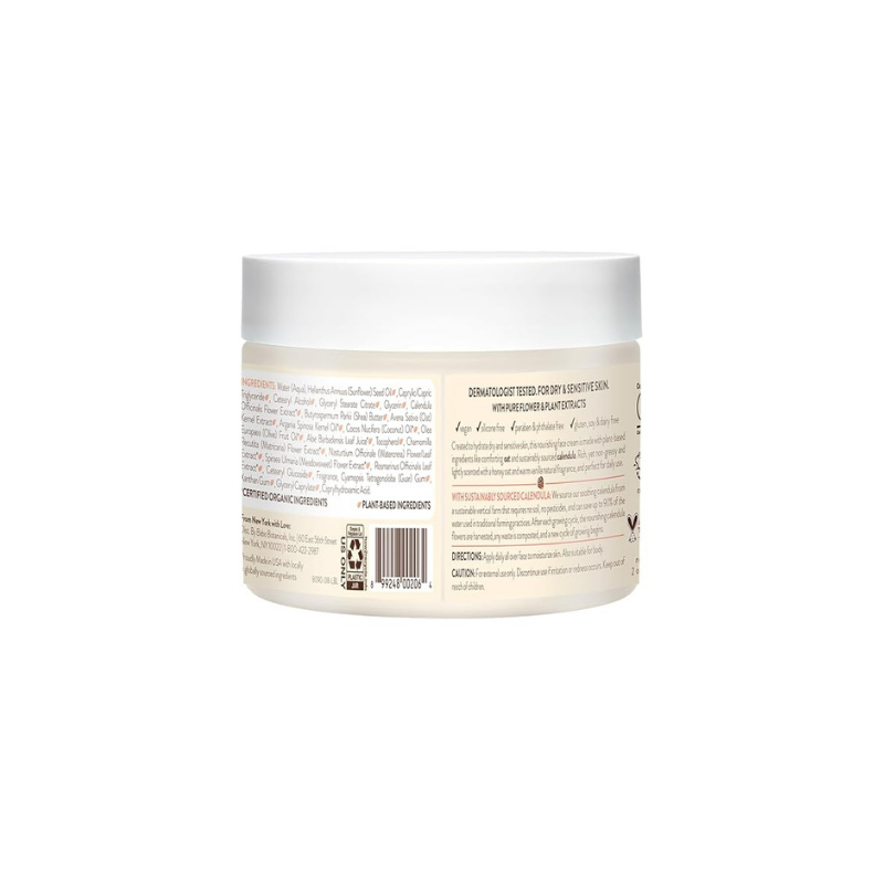 Babos botanical miracle moisturizing baby cream, dermatologist recommended for dry and sensitive skins.