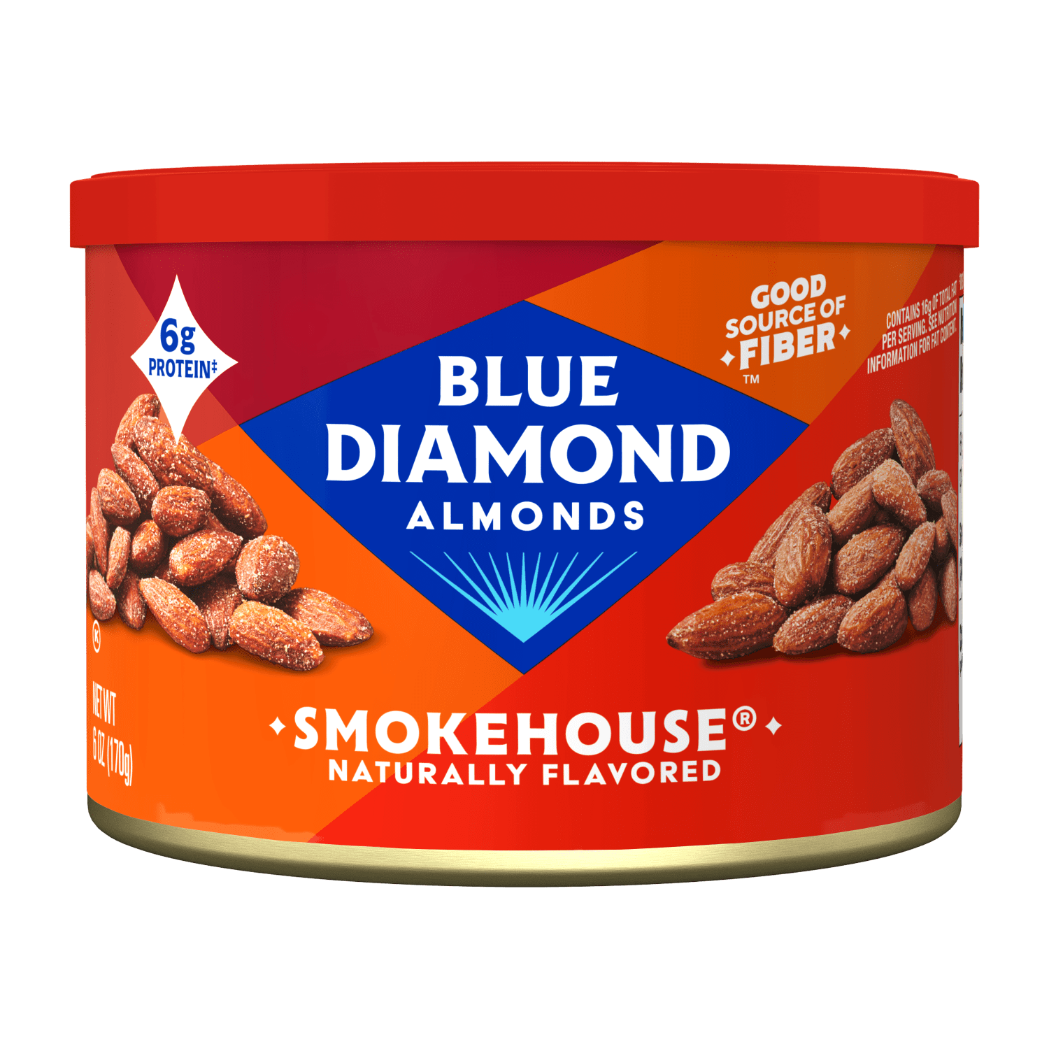 Blue Diamond Almonds Smokehouse, 6 Oz (170 g)