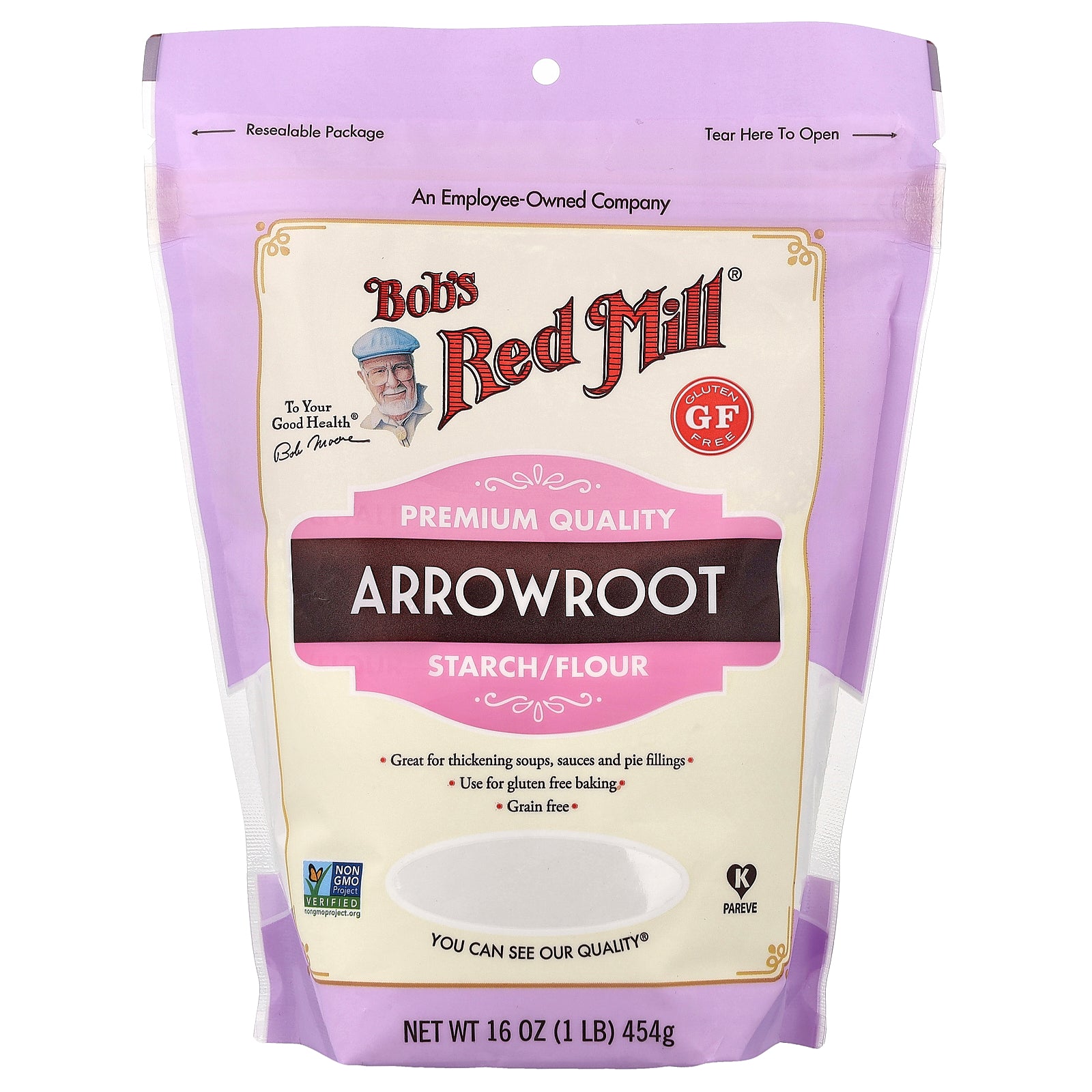 Bob’s Red Mill Arrowroot Starch Flour | 16 Oz (454 g)