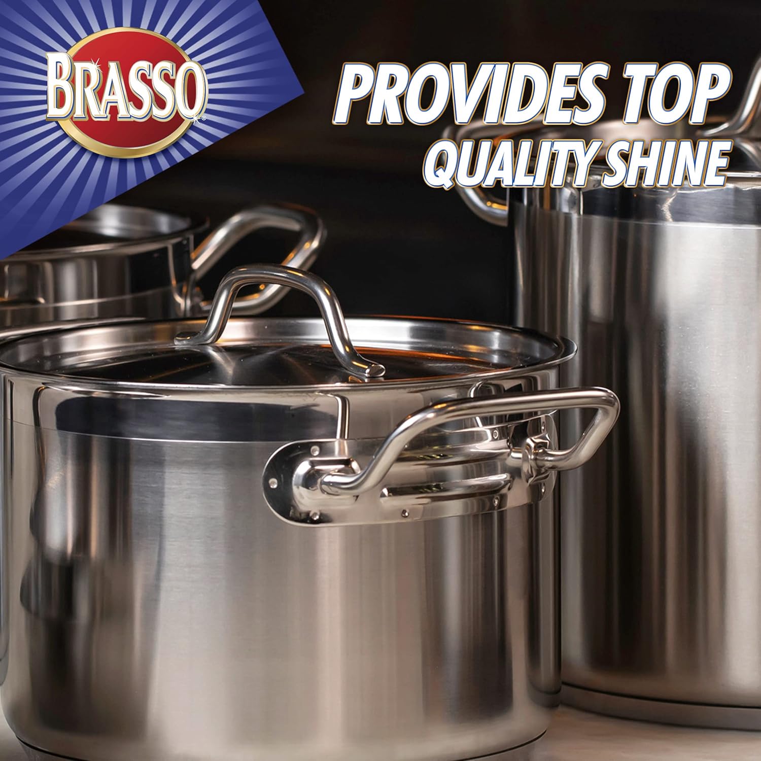 Brasso 7 metals polish – 8 Oo bottle provides top quality shine for metals.
