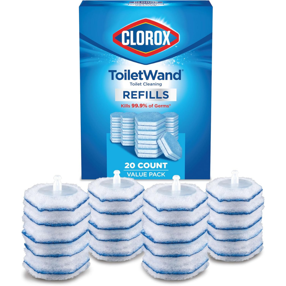 Clorox toilet wand toilet cleaning refills kills 99.9% - 20 count