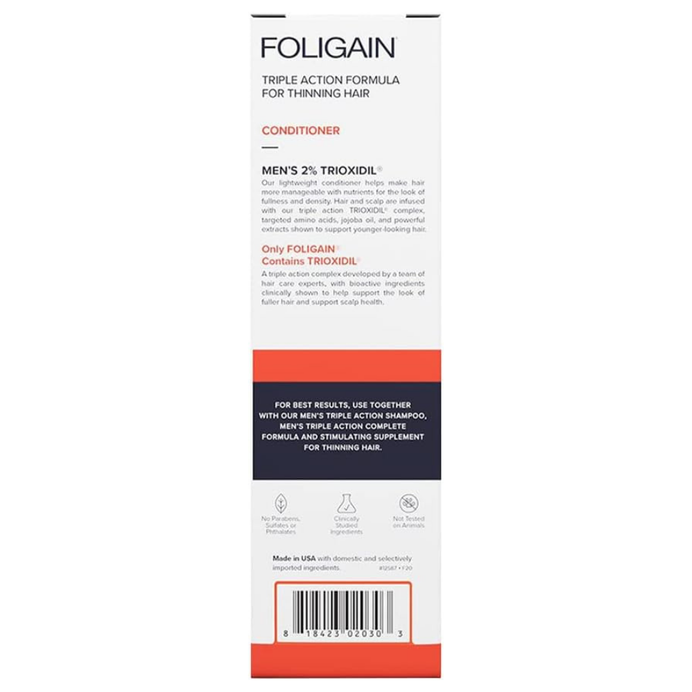Foligan Hair Regrowth Conditioner For Men with 2% Trioxidil