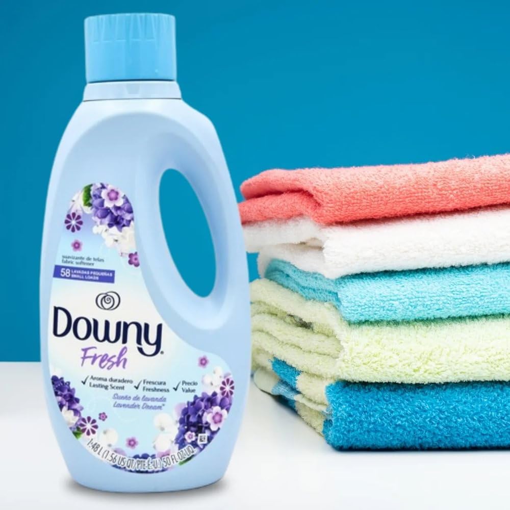 Downy fresh liquid fabric conditioner for soft laundry