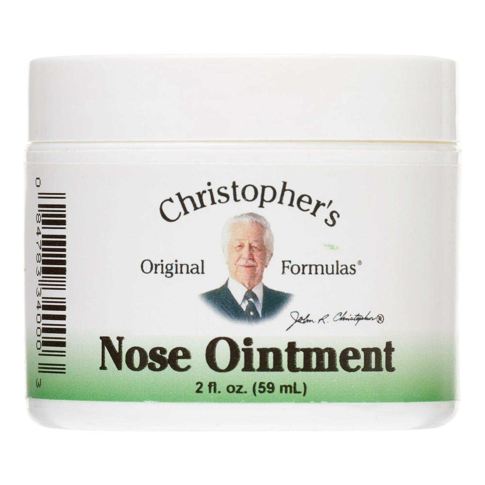 Jar of Christopher's Original Formulas Nose Ointment - 2fl.oz