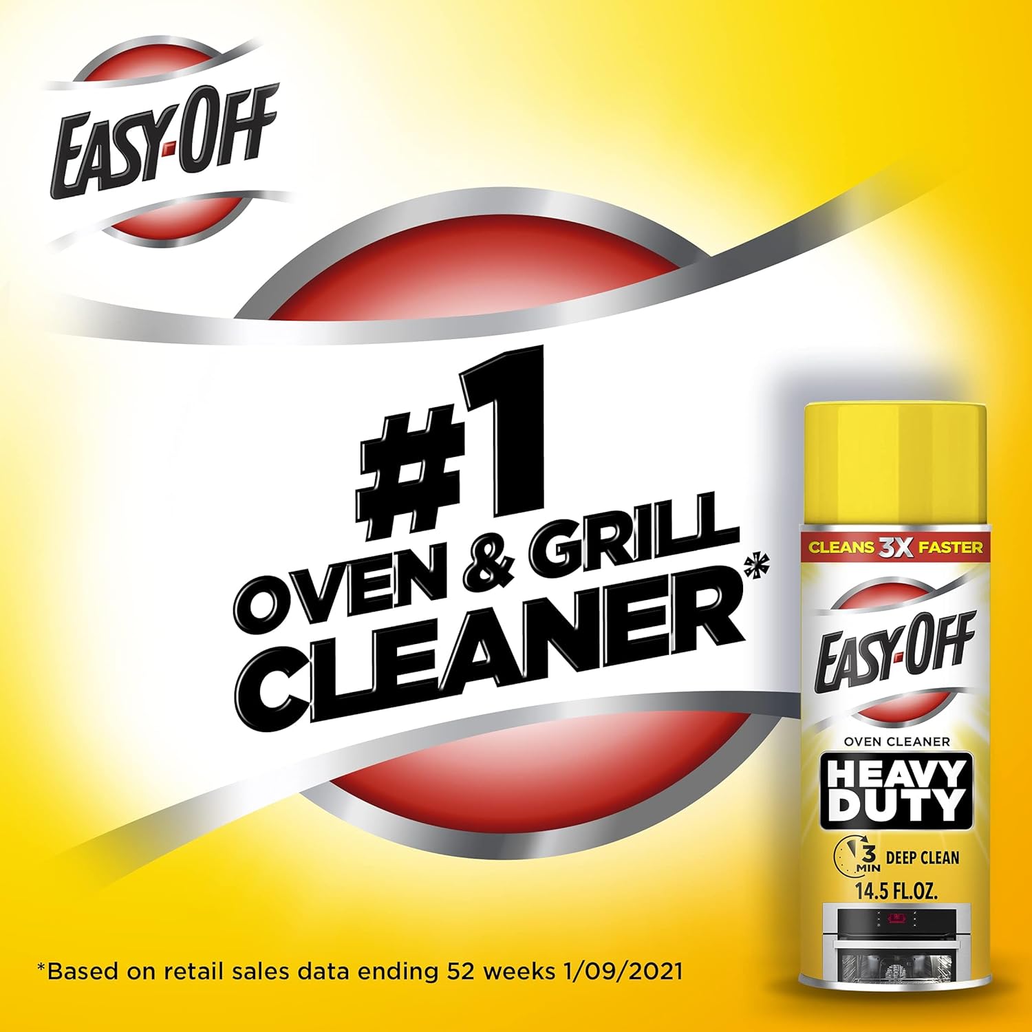 Easy-Off heavy duty oven cleaner is number 1 oven & grill cleaner for deep cleaning.
