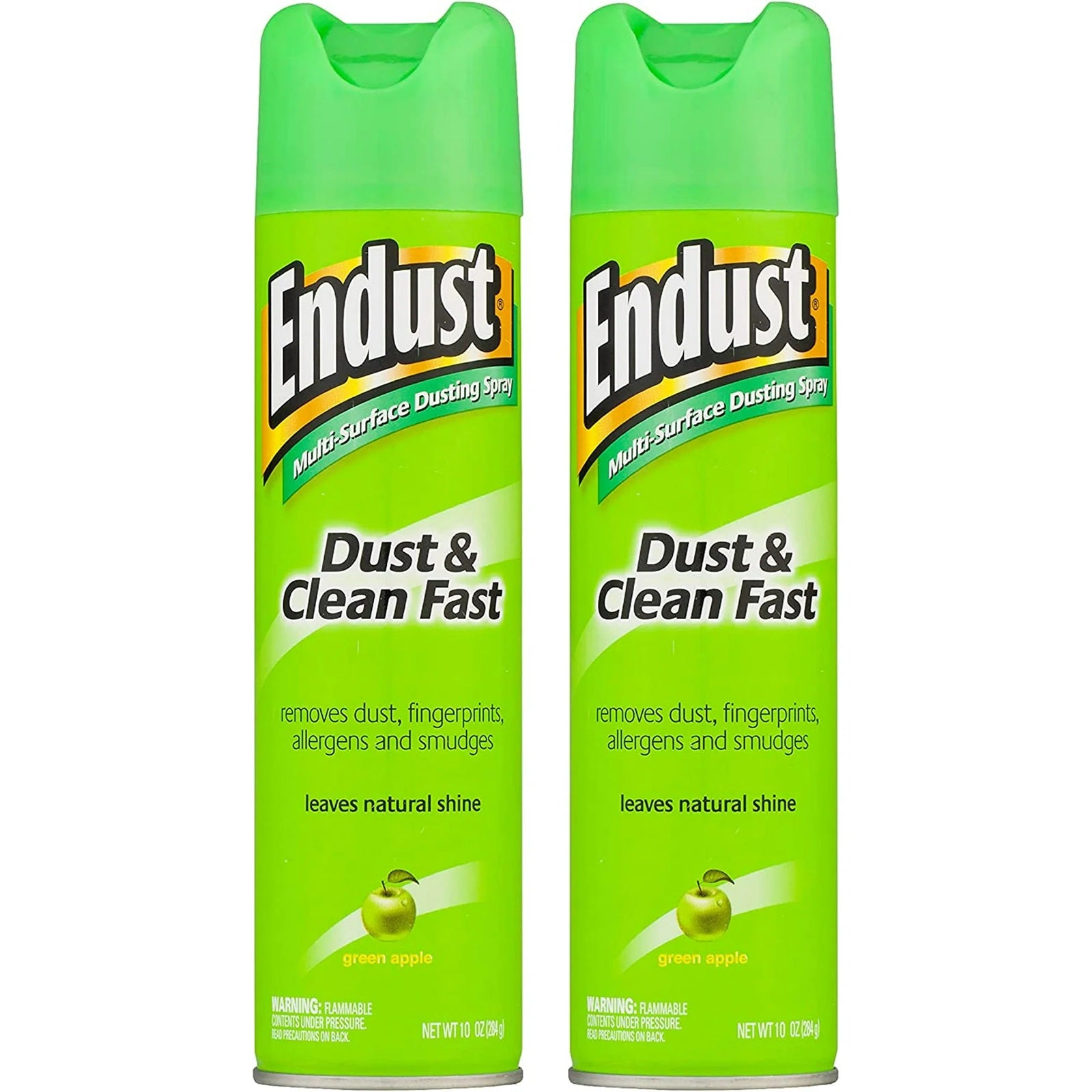 Endust Multi-Surface Dusting Spray | Green Apple Scent | 10 Oz