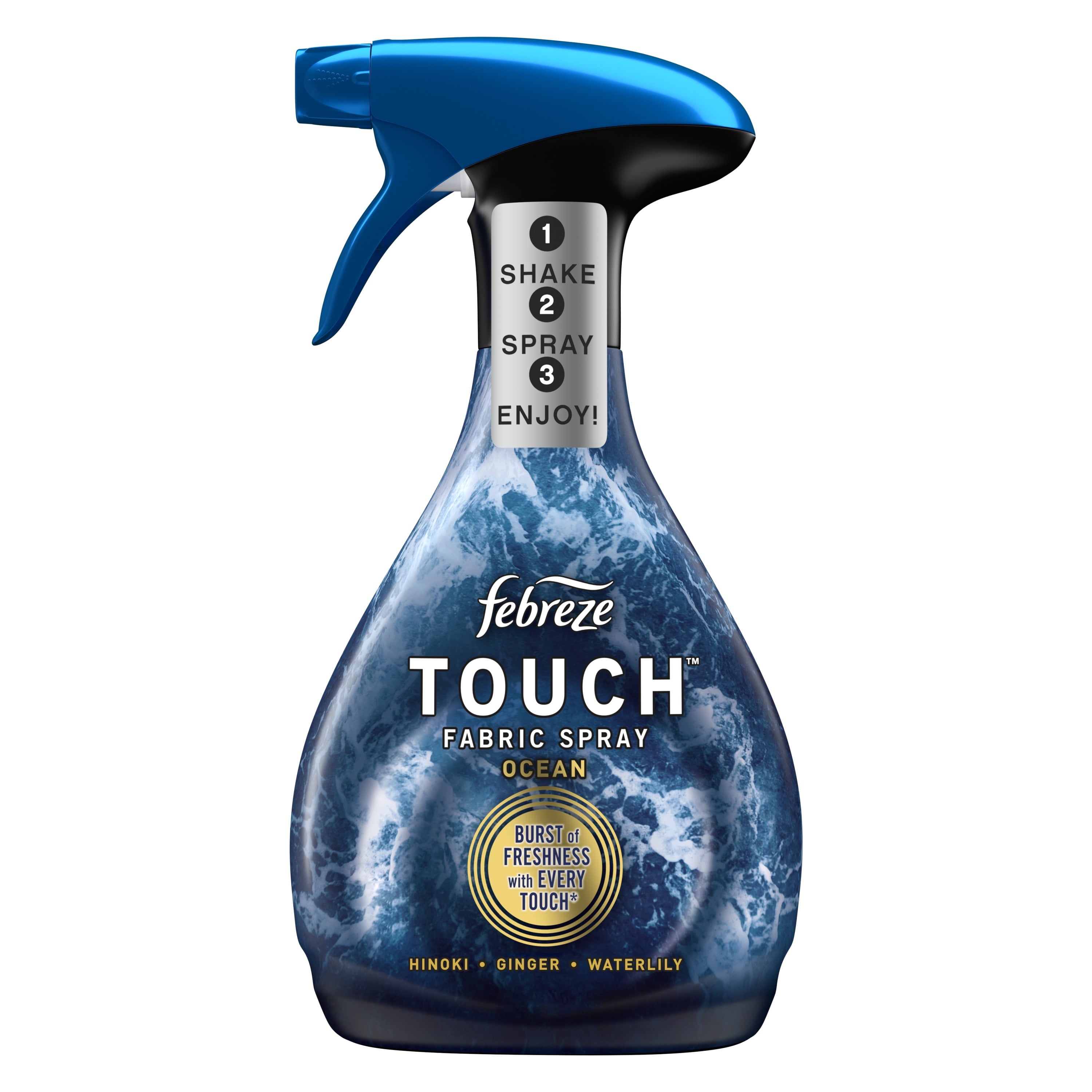 Febreze Touch Fabric Spray | Ocean Scent | 16.9 Oz (500 ml)