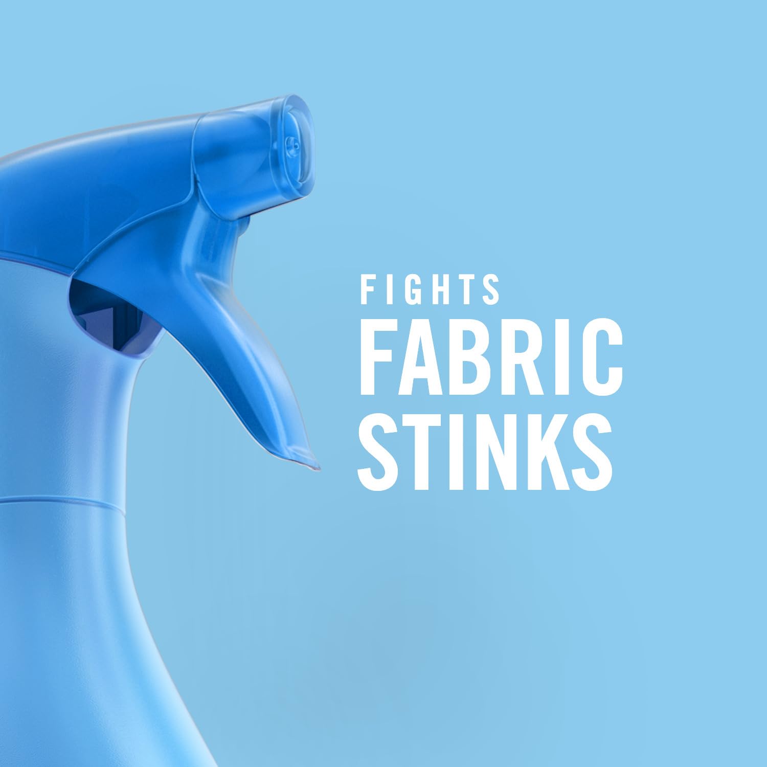 Febreze fabric refresher spray, extra strength fabric spray fights fabric odors.
