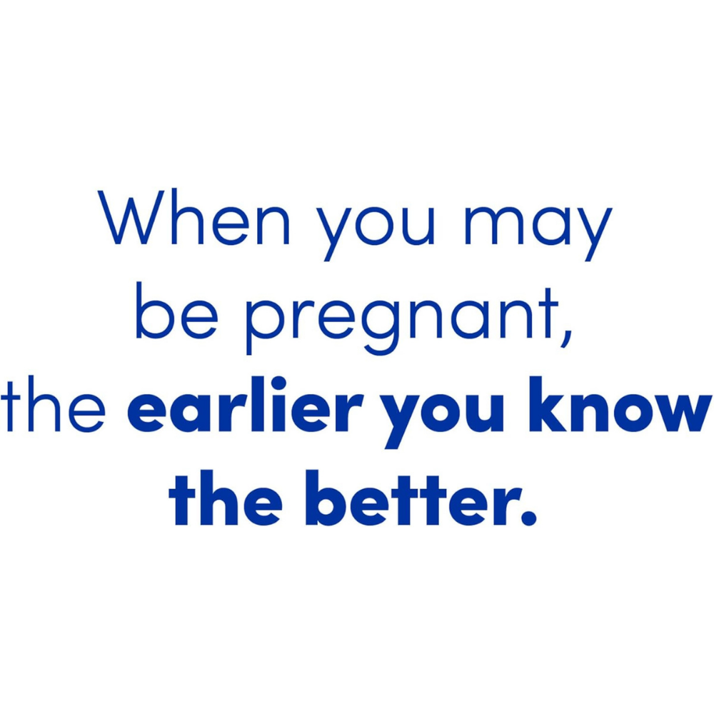 First response early result pregnancy stocks for when you may be pregnant - the earlier you know the better.