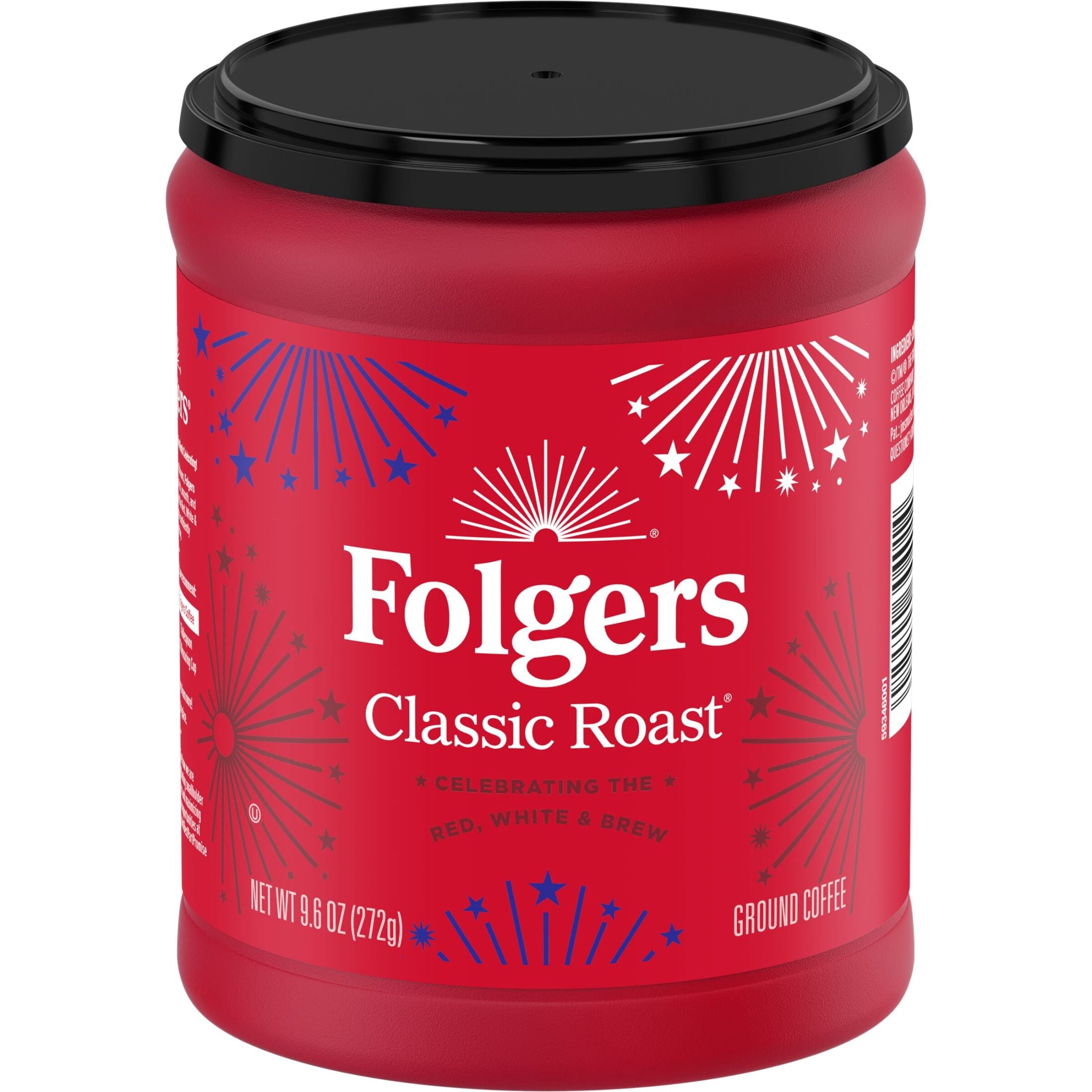 Folgers Classic Roast Ground Coffee, 9.6 Oz (272 g)
