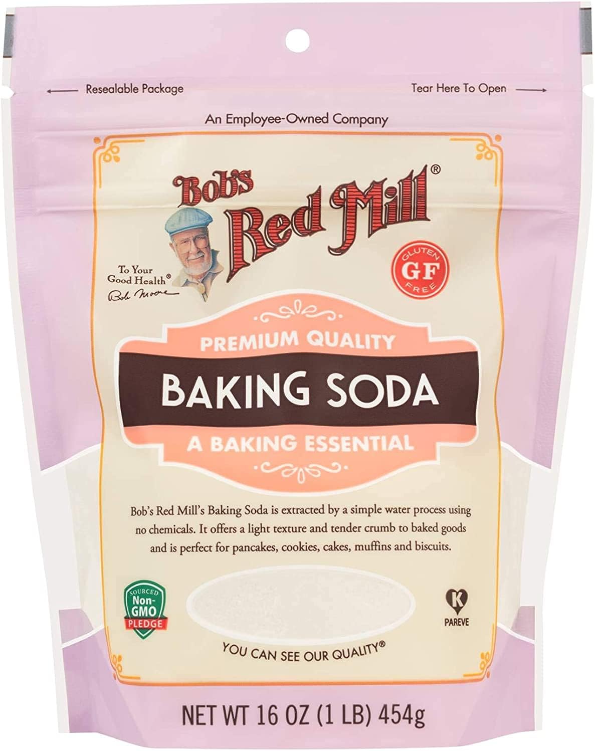 Bob's Red Mill Baking Soda | 450 Gm | Pack of 2