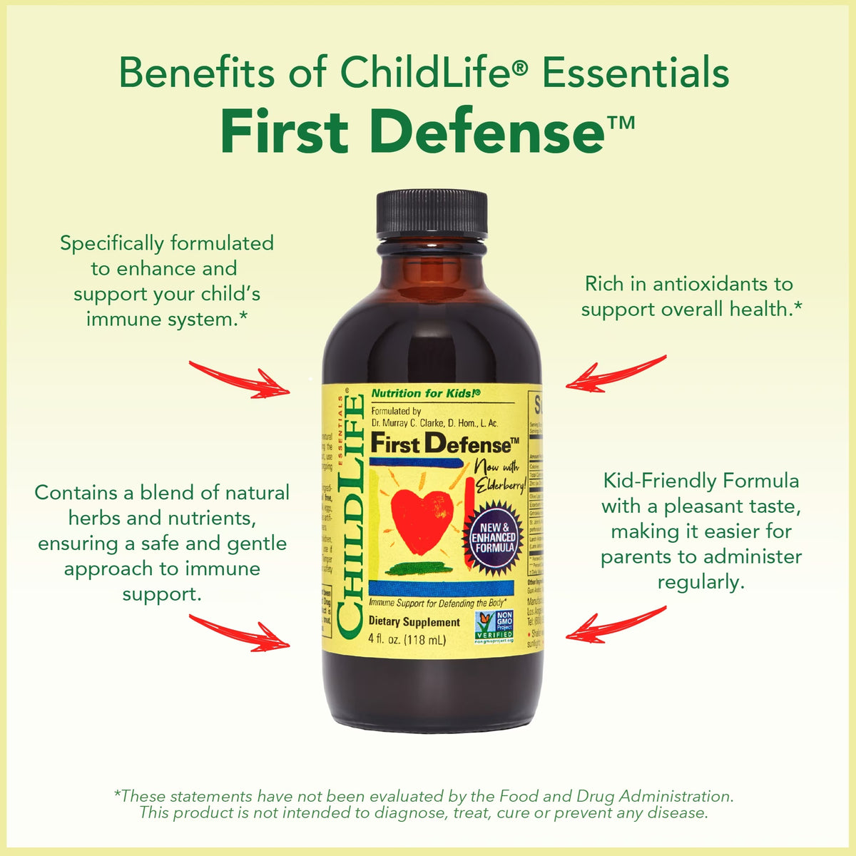 ChildLife Essentials First Defense | 4 Oz (118 ml)