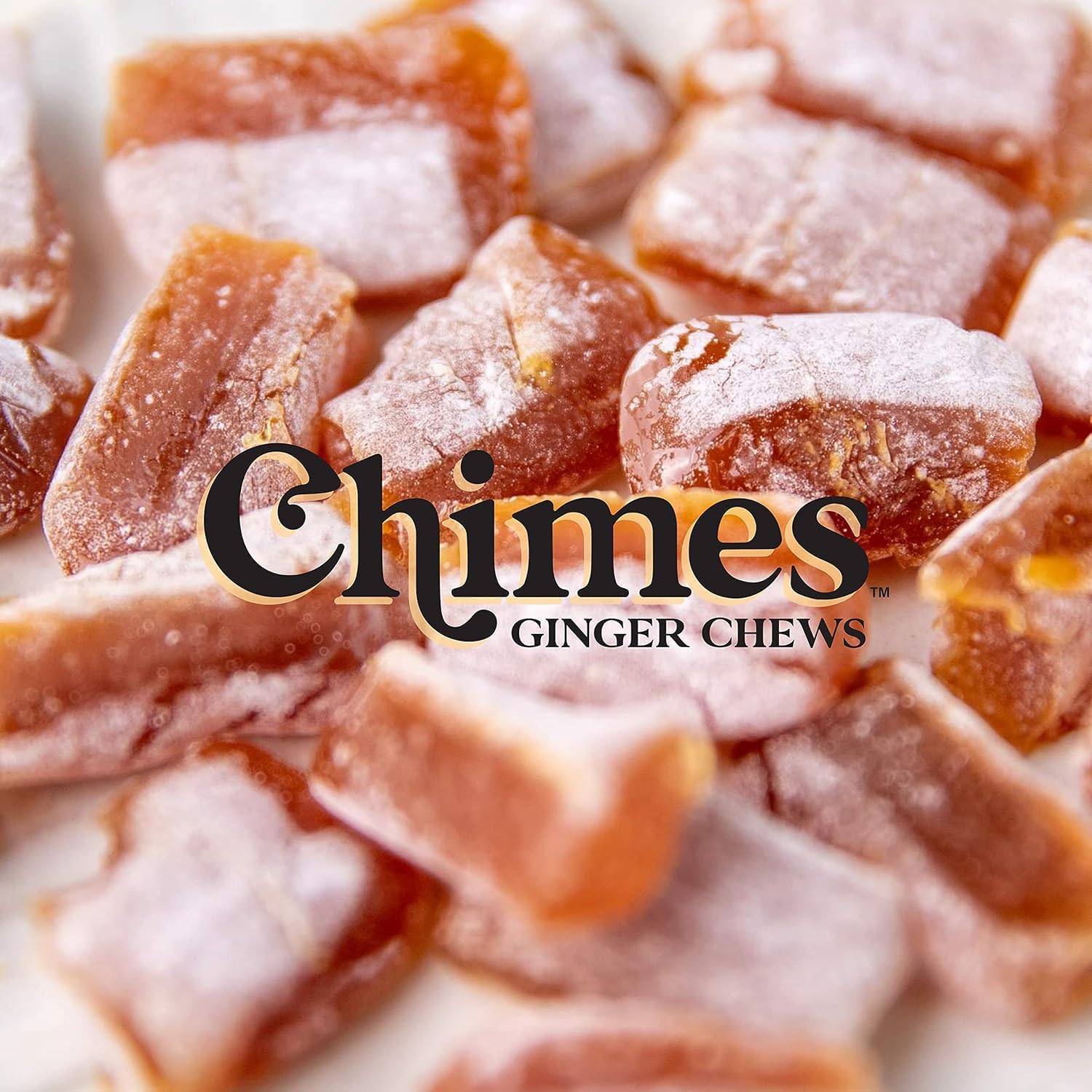 Chimes Original Ginger Chews Chewy Candy | 5 Oz (141.8 g)