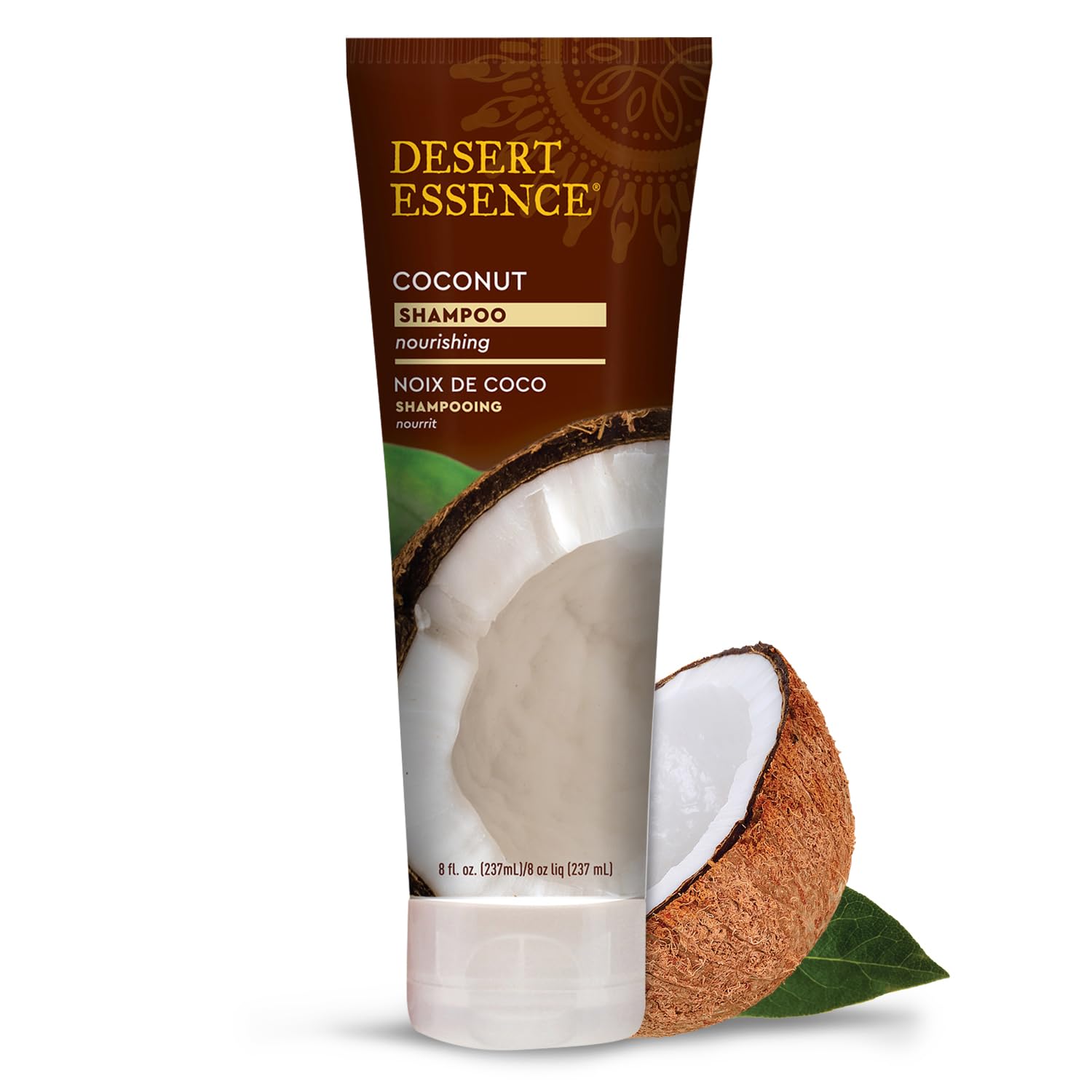 Desert Essence Coconut Shampoo & Conditioner | 8 Oz