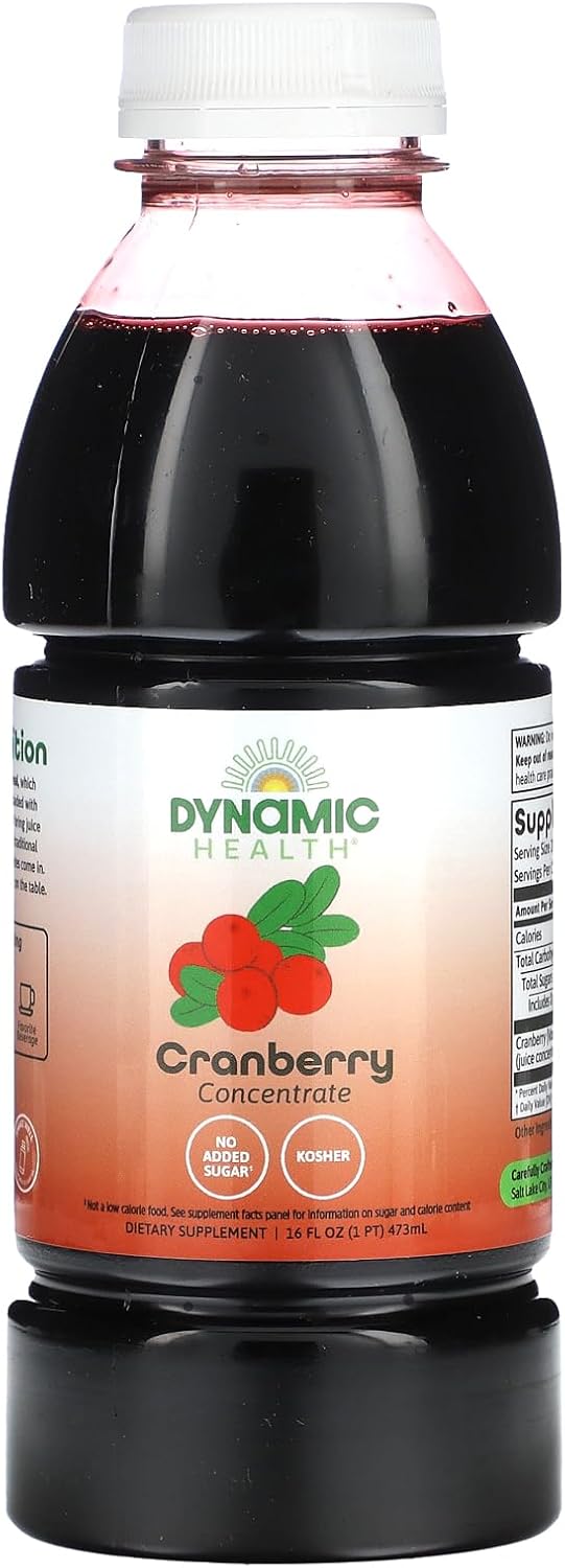 Dynamic Health - Cranberry Juice Concentrate, 16 Oz
