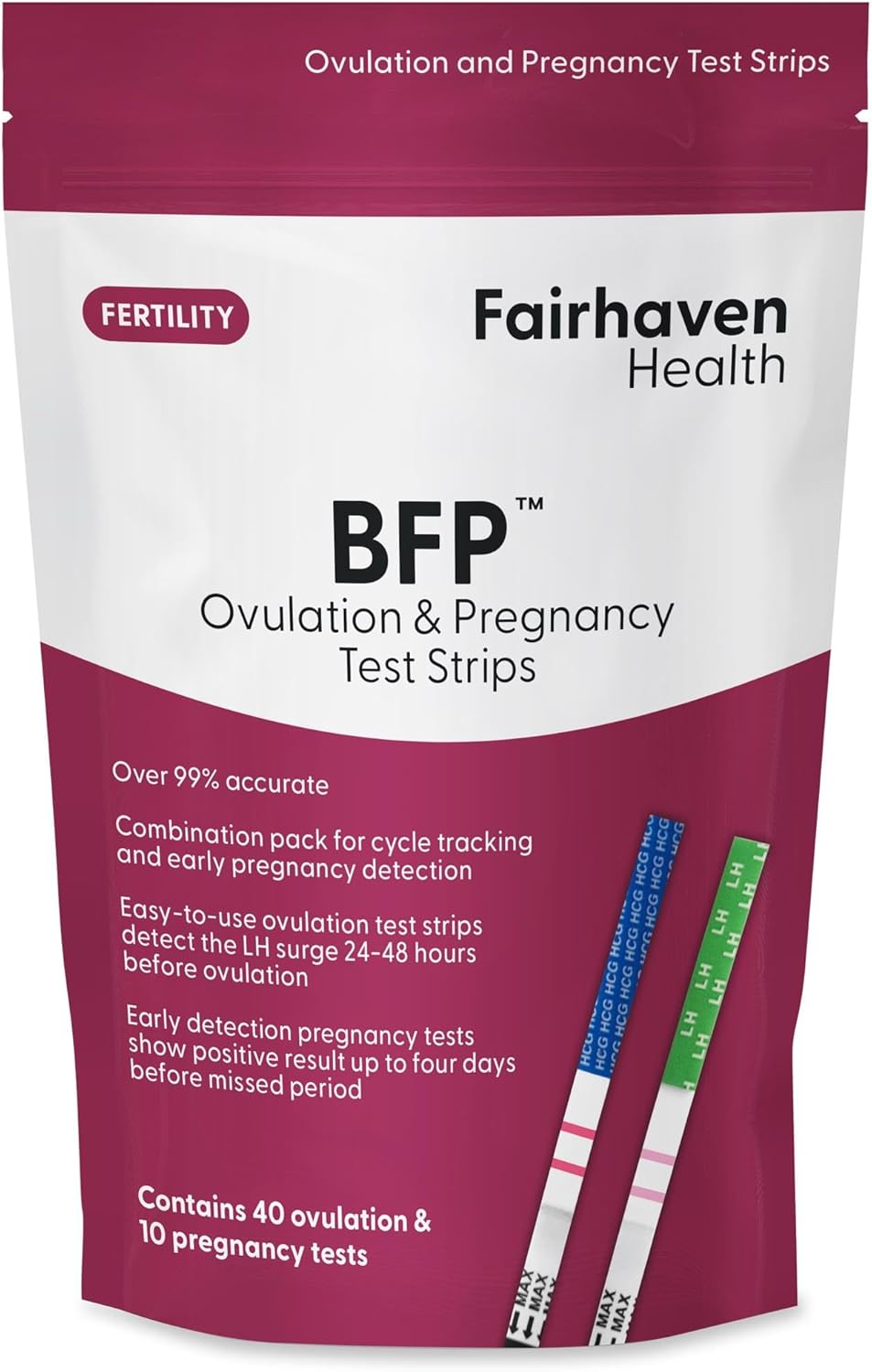 Fairhaven Health, BFP, Ovulation & Pregnancy Test Strips