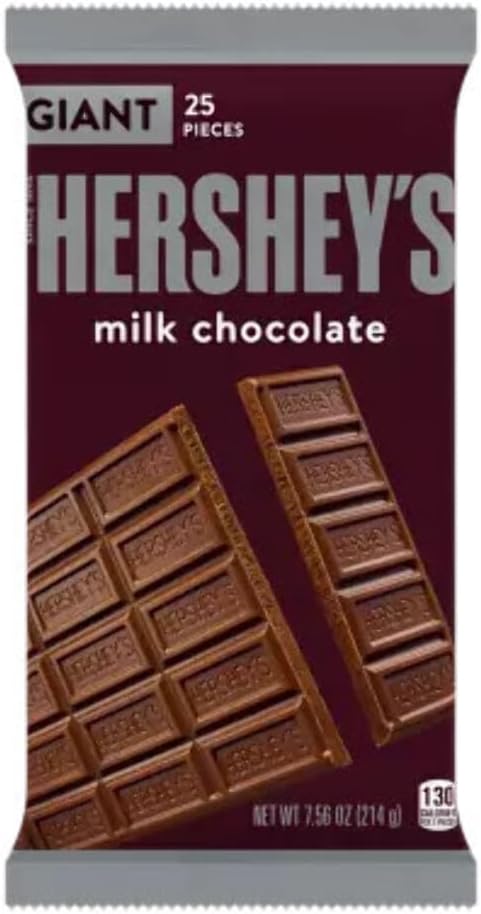 HERSHEY'S Milk Chocolate GIANT block | 7.56 Oz