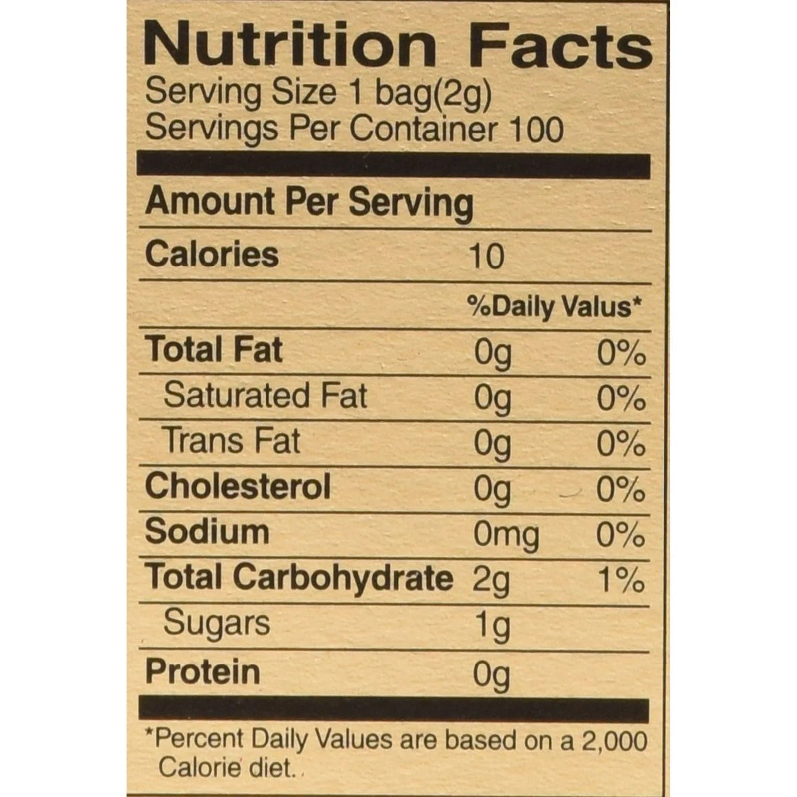 Prince of Peace Instant Korean Panax Ginseng Tea | 100 Tea Bags