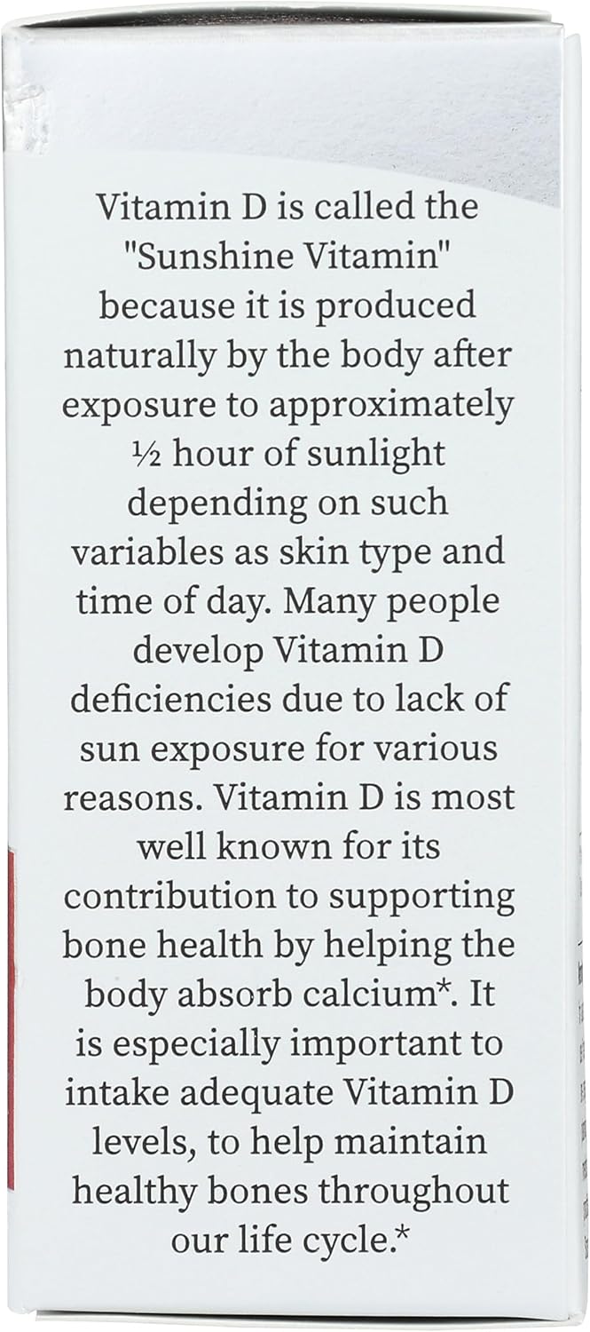 Nature's Answer Vitamin D3 Drops | 0.5 Oz