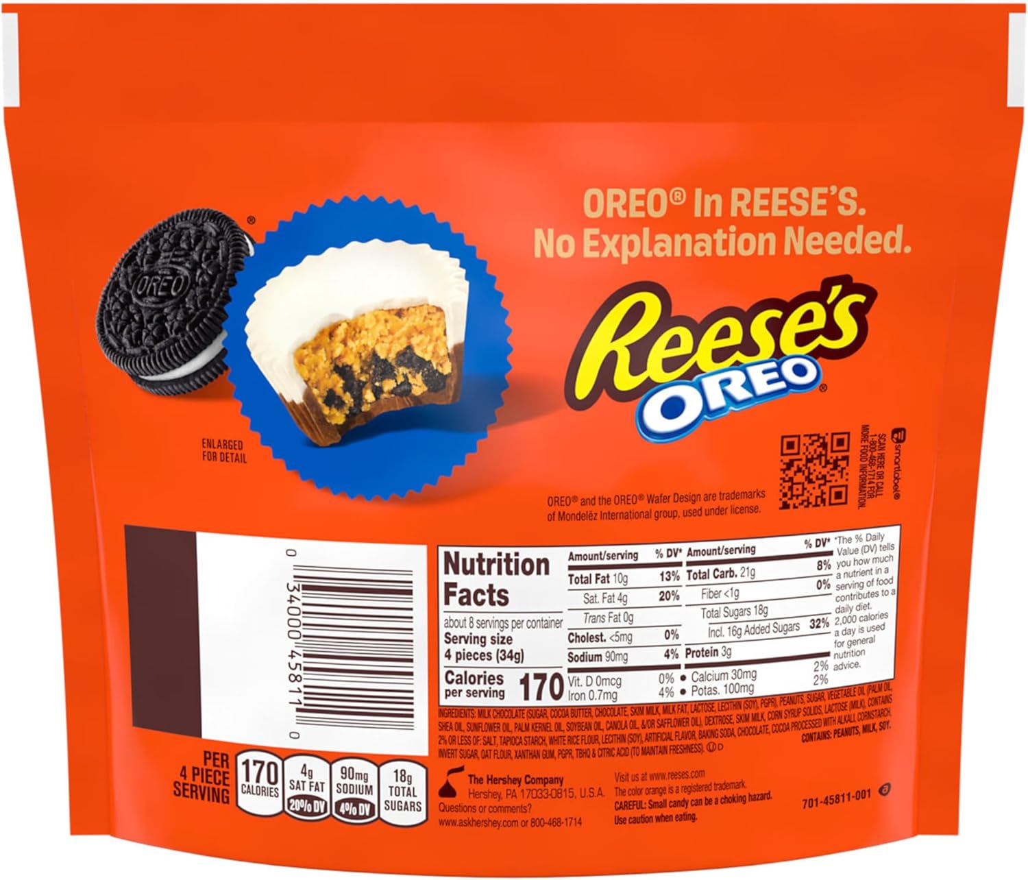 Reese's Oreo Mininature Cups | 9 Oz (255 g)