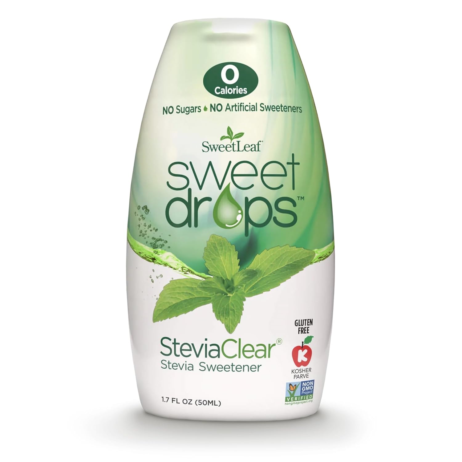 SweetLeaf Sweet Drops | SteviaClear | 1.7 Oz