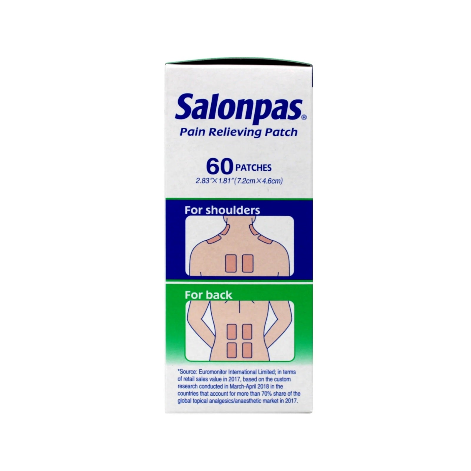 Salonpas Pain Relieving Patch | 60 Count