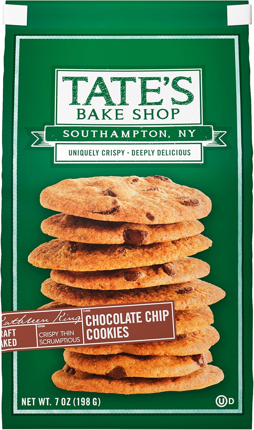 TATE'S BAKE SHOP, COOKIE,CHOC CHIP 7 OZ