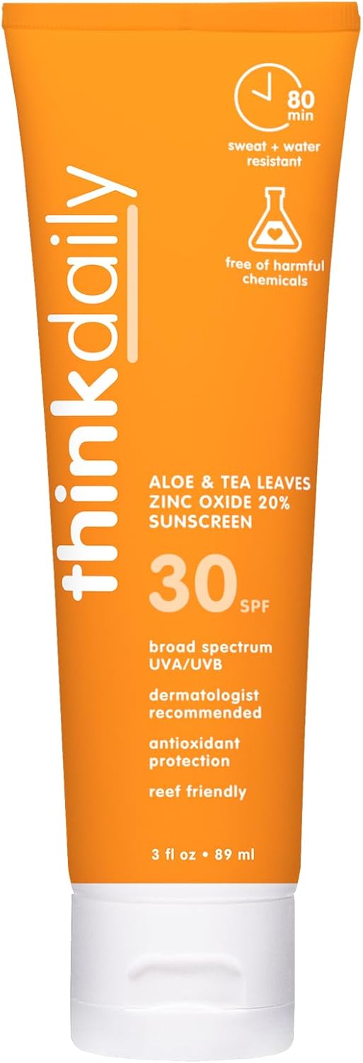 Thinksport Mineral Based Sunscreen Lotion Aloe & Tea Leaves SPF 89ml