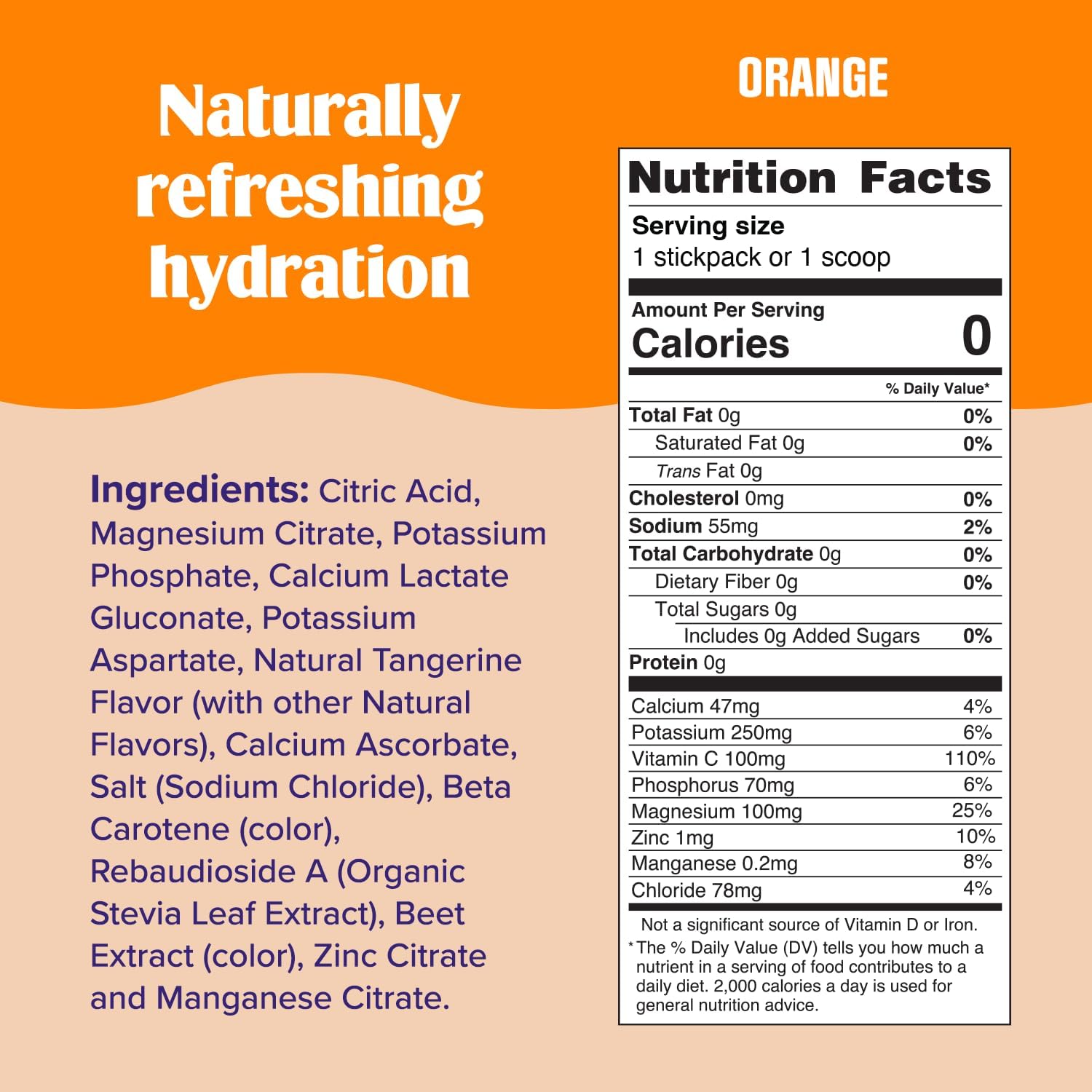 Ultima Replenisher Electrolyte Powder | Orange | 90 Servings