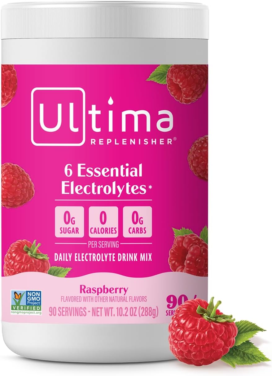 Ultima Replenisher Electrolyte Powder | Raspberry | 288g