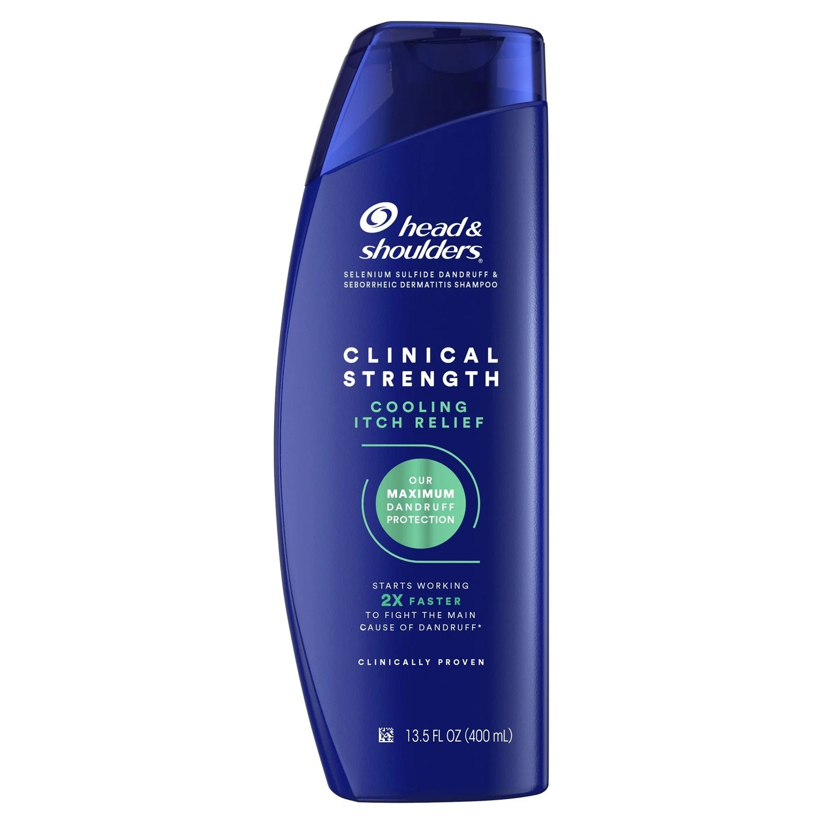 Head & shoulders clinical strength shampoo with oolong itch relief and maximum dandruff protection.