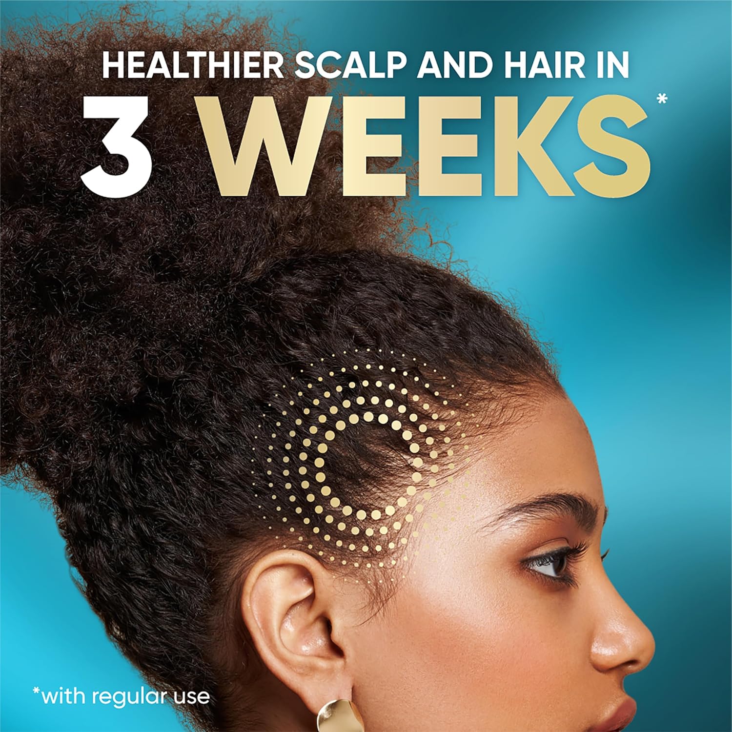 Head & shoulders royal oils moisture scalp cream for healthier scalp and hair in 3 weeks.