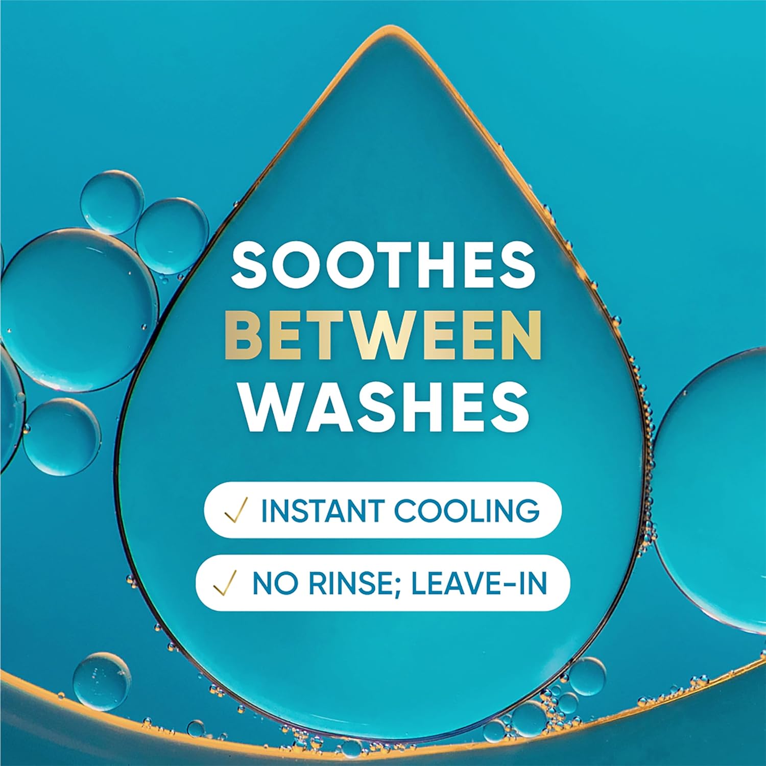 Head and shoulders elixir soothes between washes with no rinse - leave in formula.