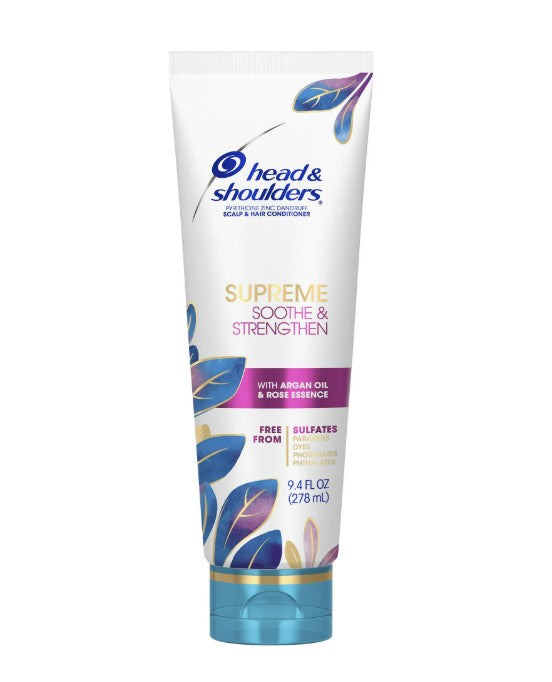 Head & Shoulders supreme soothe and strengthen conditioner with argan oil and rose essence