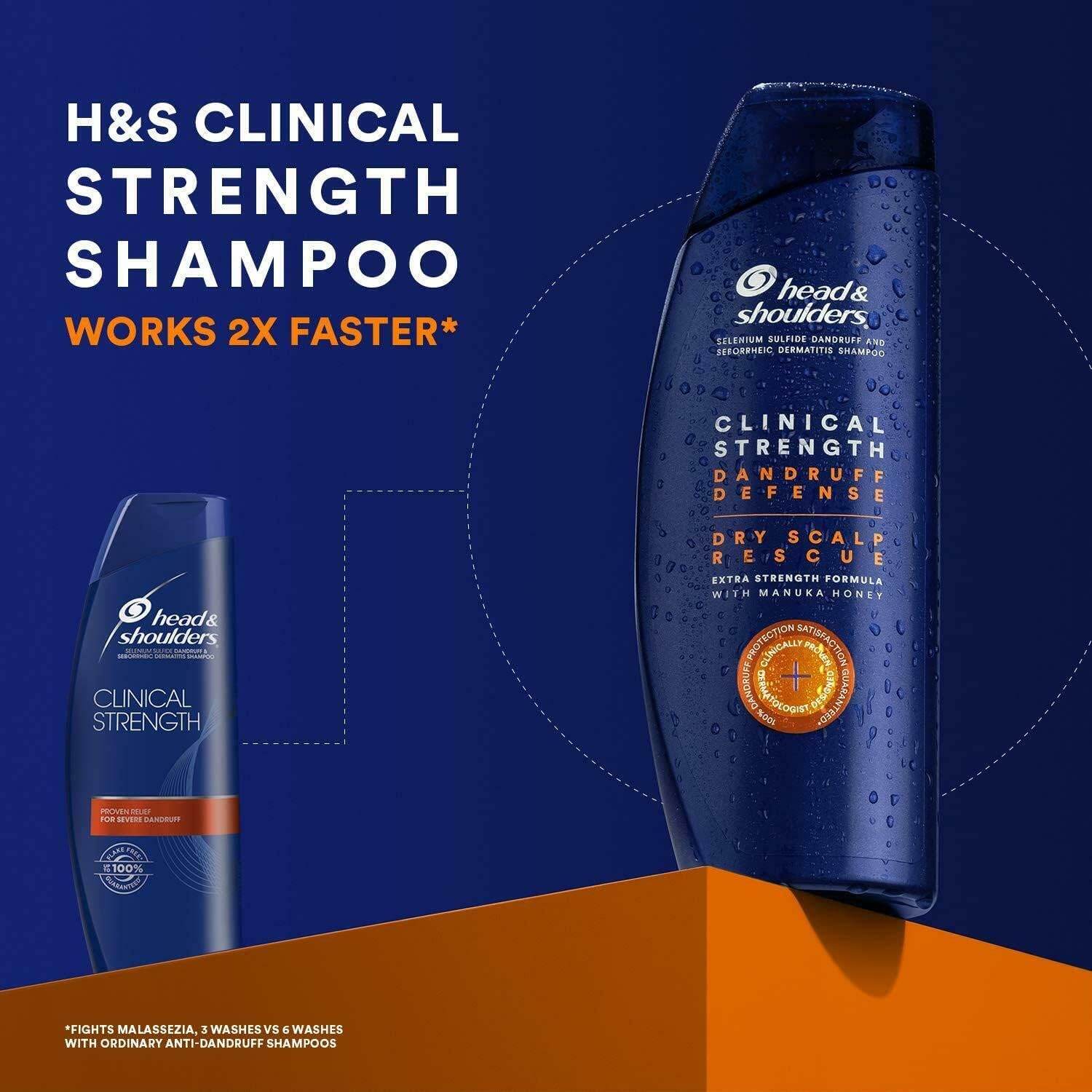 Head & shoulders clinical strength dandruff defense - works 2x faster