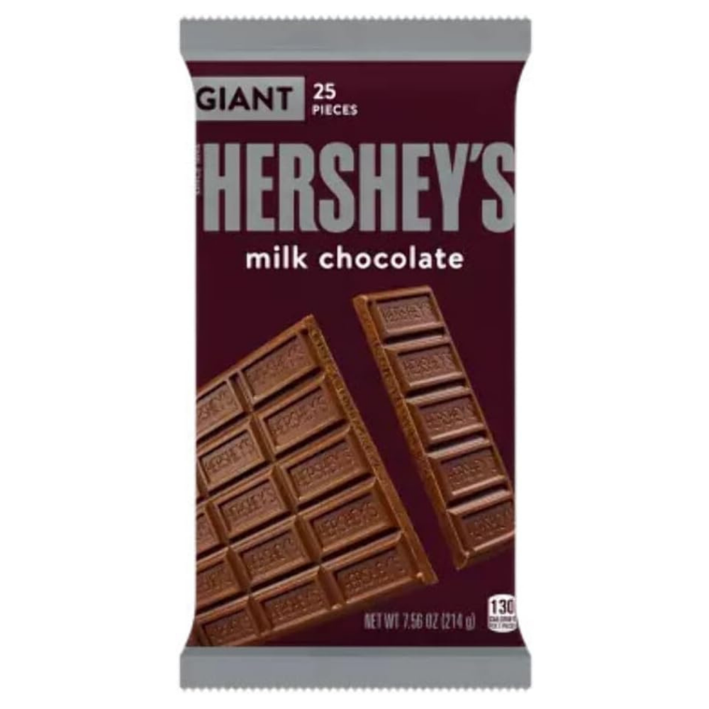 Hershey's Milk Chocolate Giant block, 7.56 Oz