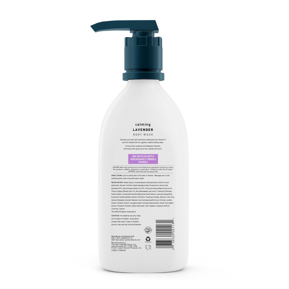 Jason Calming Lavender Body Wash | 30 Oz (887 ml)