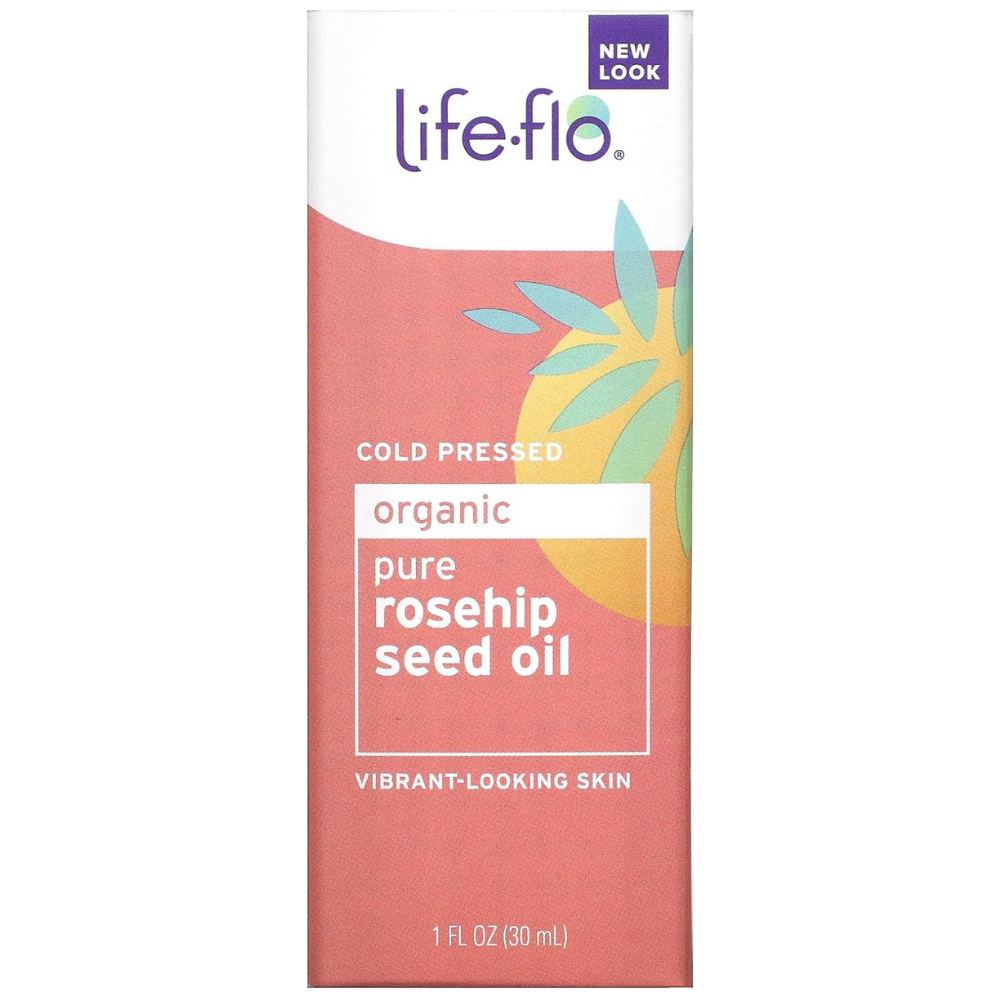 Life Flo cold pressed organic pure reship seed oil for vibrant looking skin