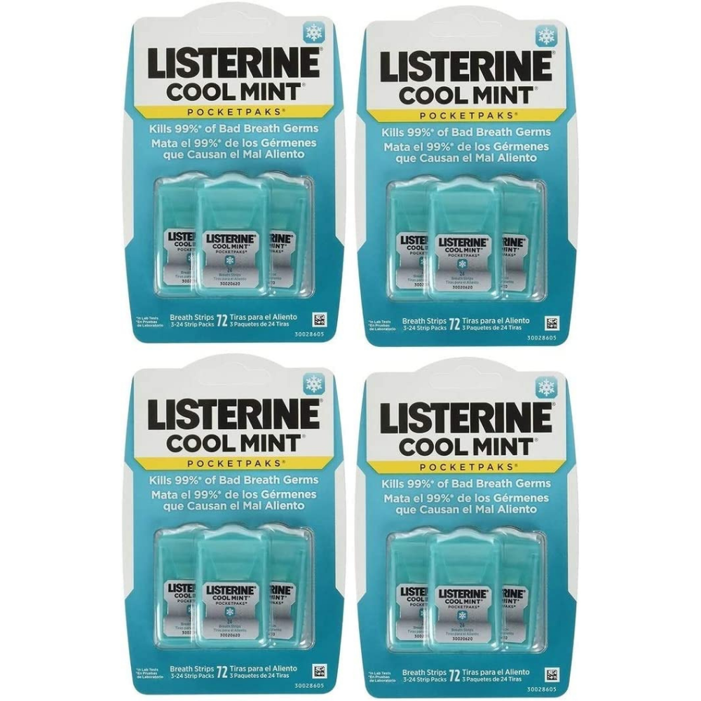 Listerine Pocketpaks Breath Strips - Cool Mint