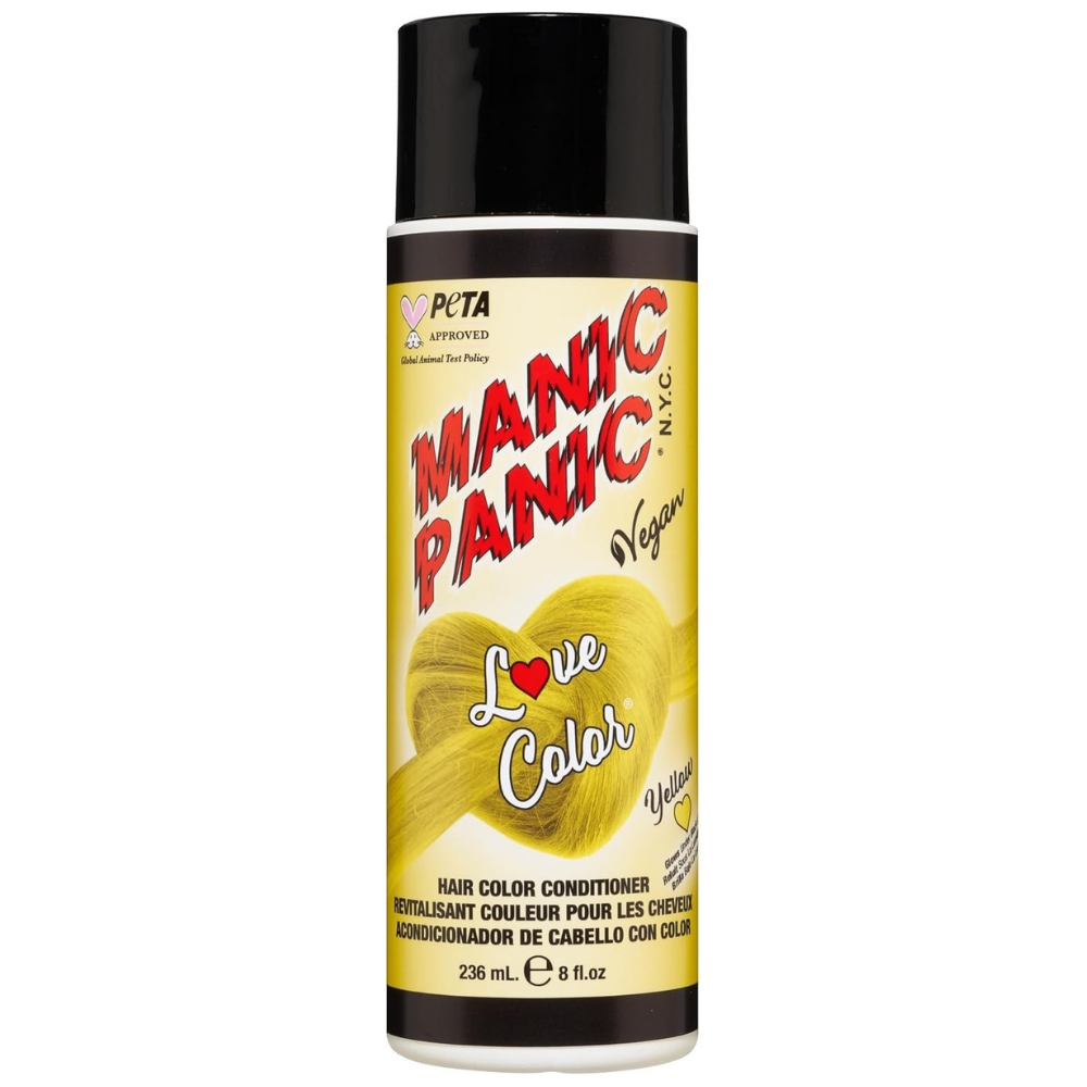 Manic Panic Love Color Hair Colour Conditioner - Yellow Heart, 236 ml