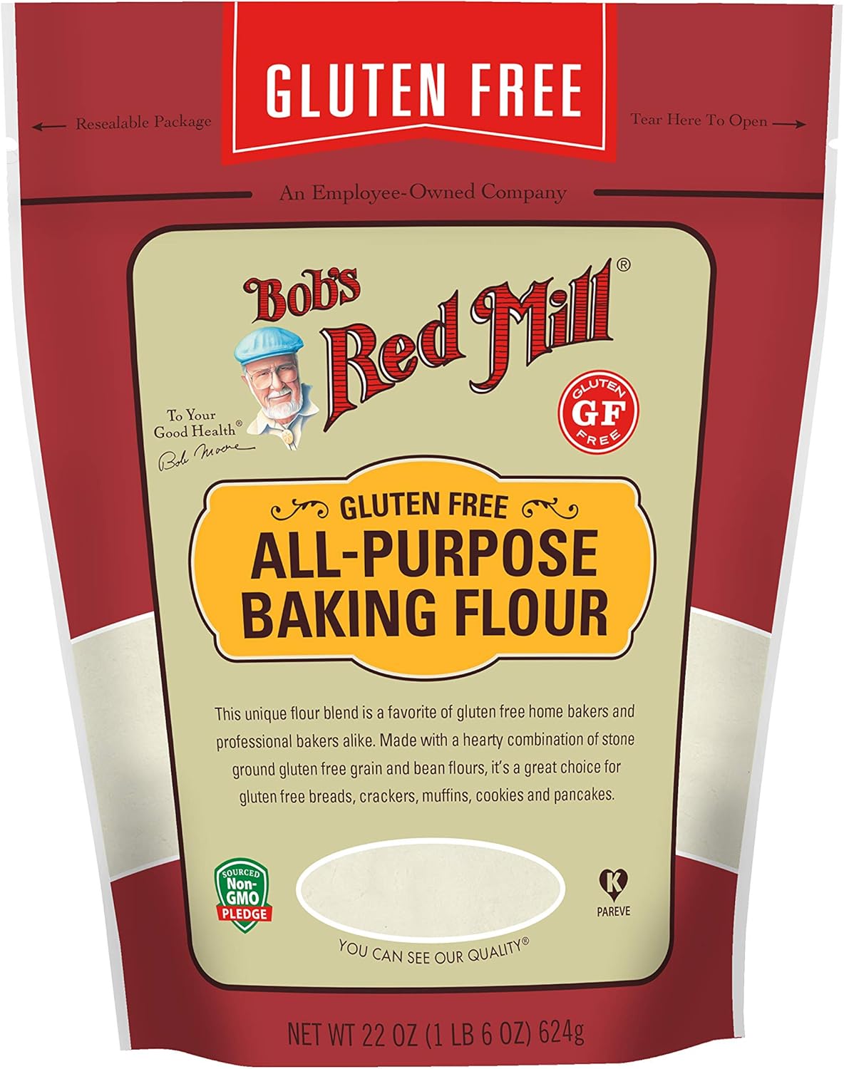 Bobs Red Mill Gluten-Free All-Purpose Baking Flour | 624 g